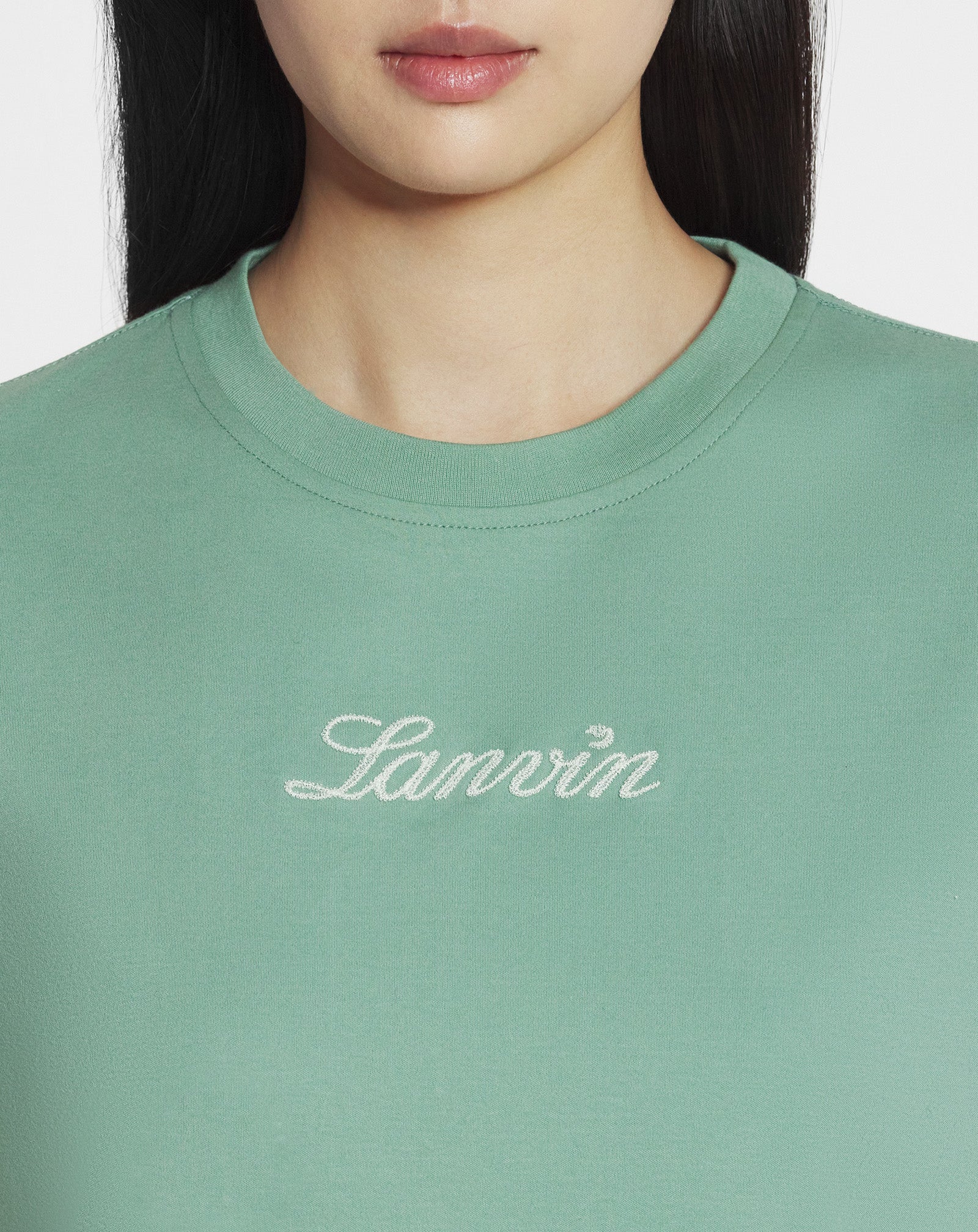 LANVIN EMBROIDERED T-SHIRT