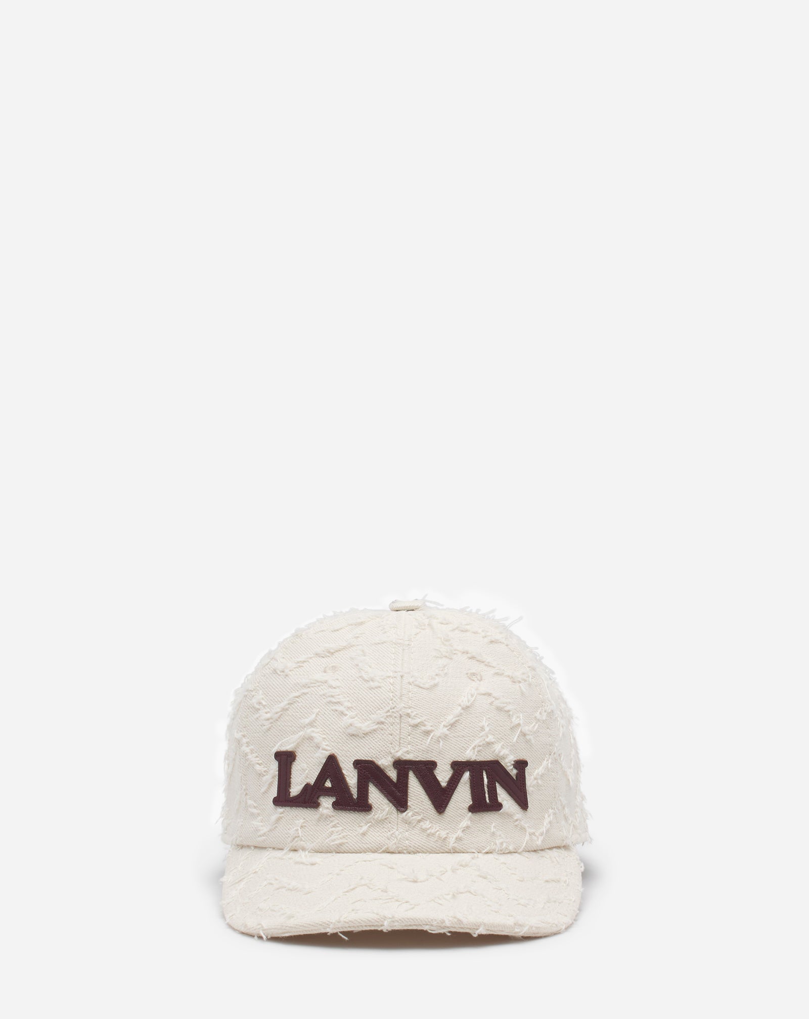 HERRINGBONE MOTIF LANVIN CAP