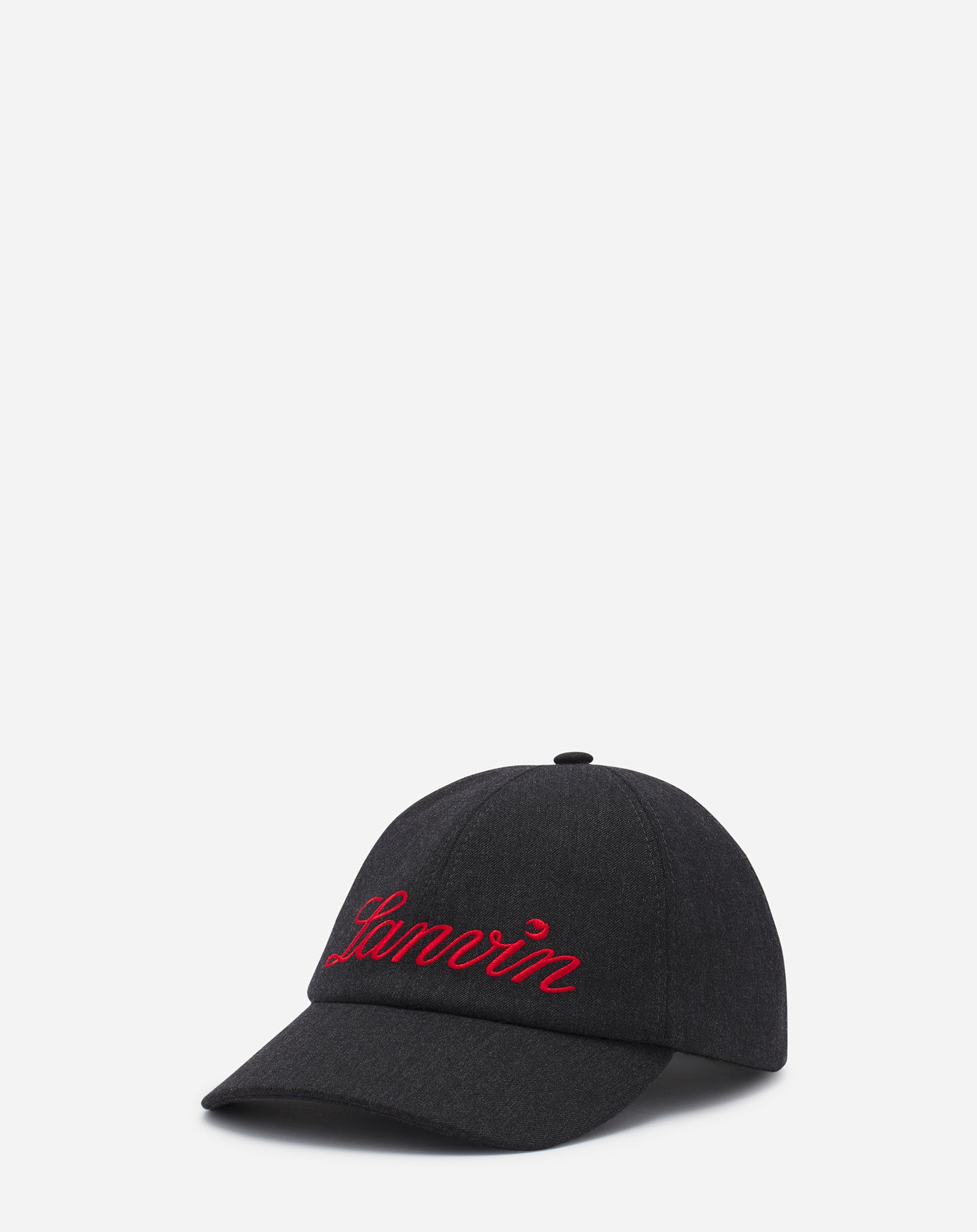 LANVIN SCRIPT WOOL CAP