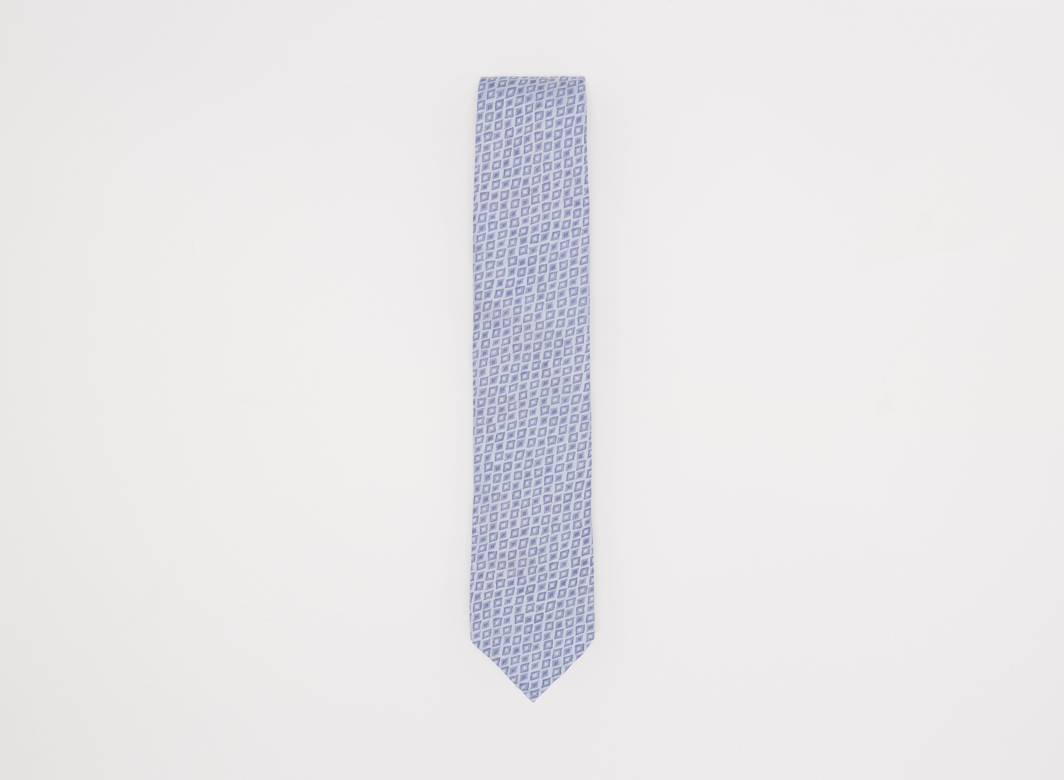 SILK TIE MINI LOSANGE 8X150