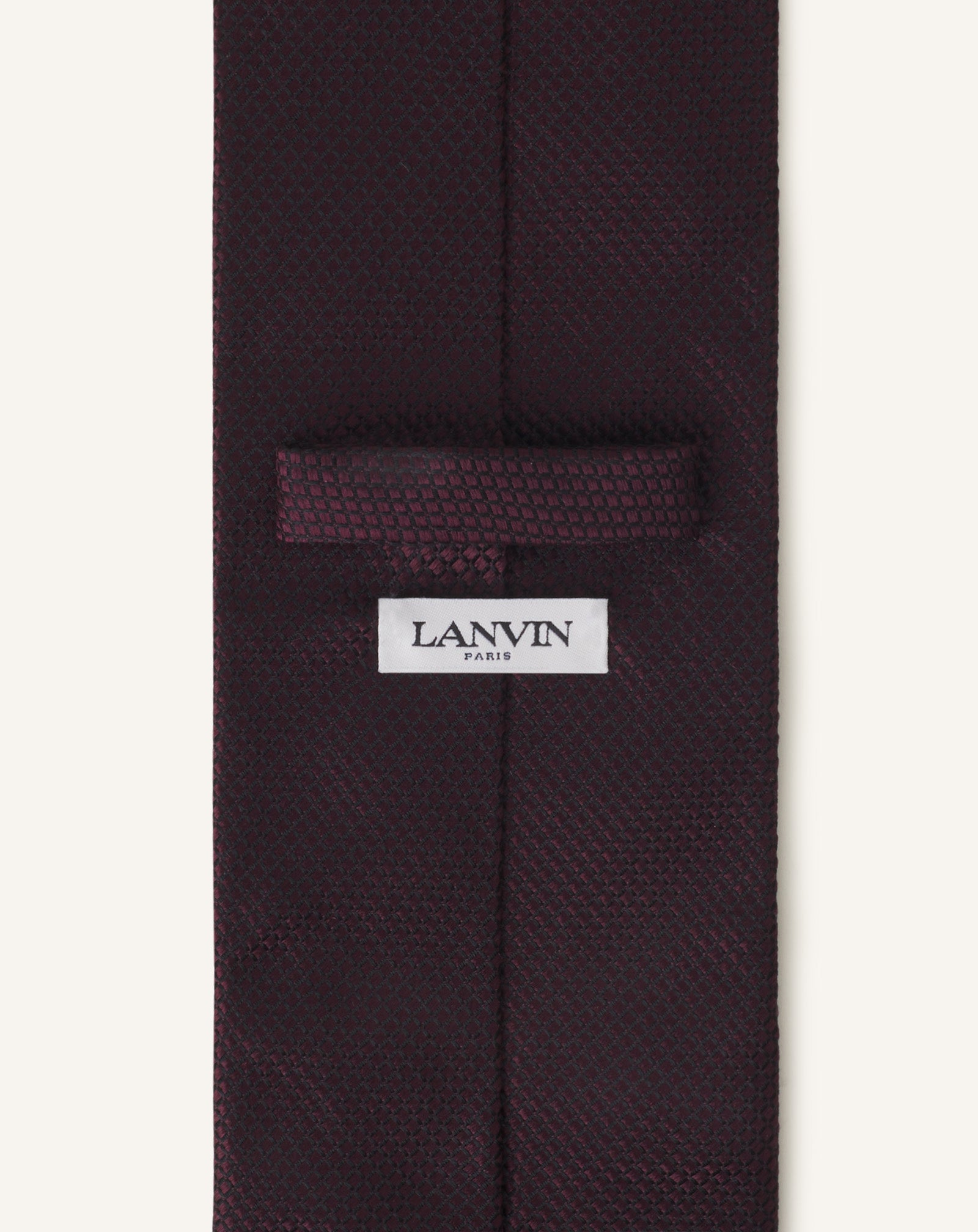 PLAIN SILK PIQUE TIE