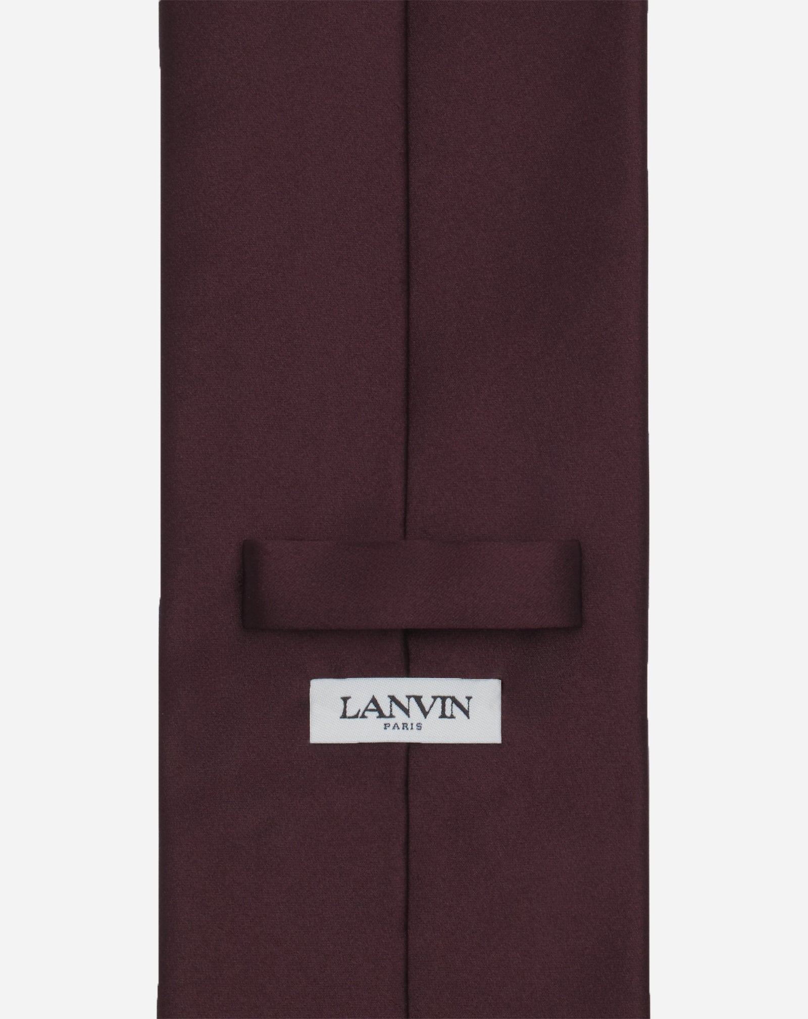 LANVIN TIE IN SATIN