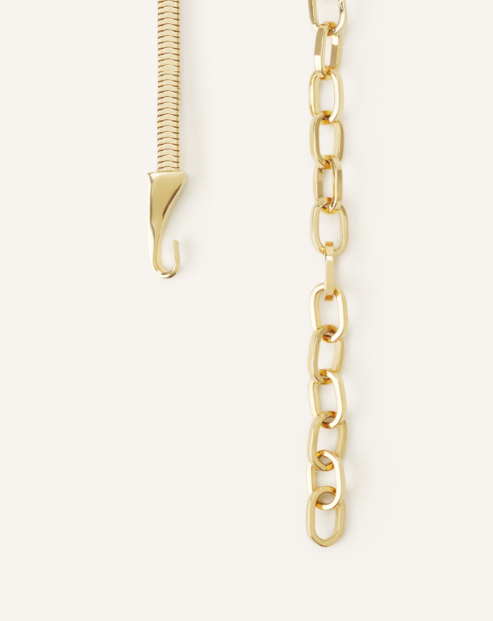 SILVER TWIST HIP BELT