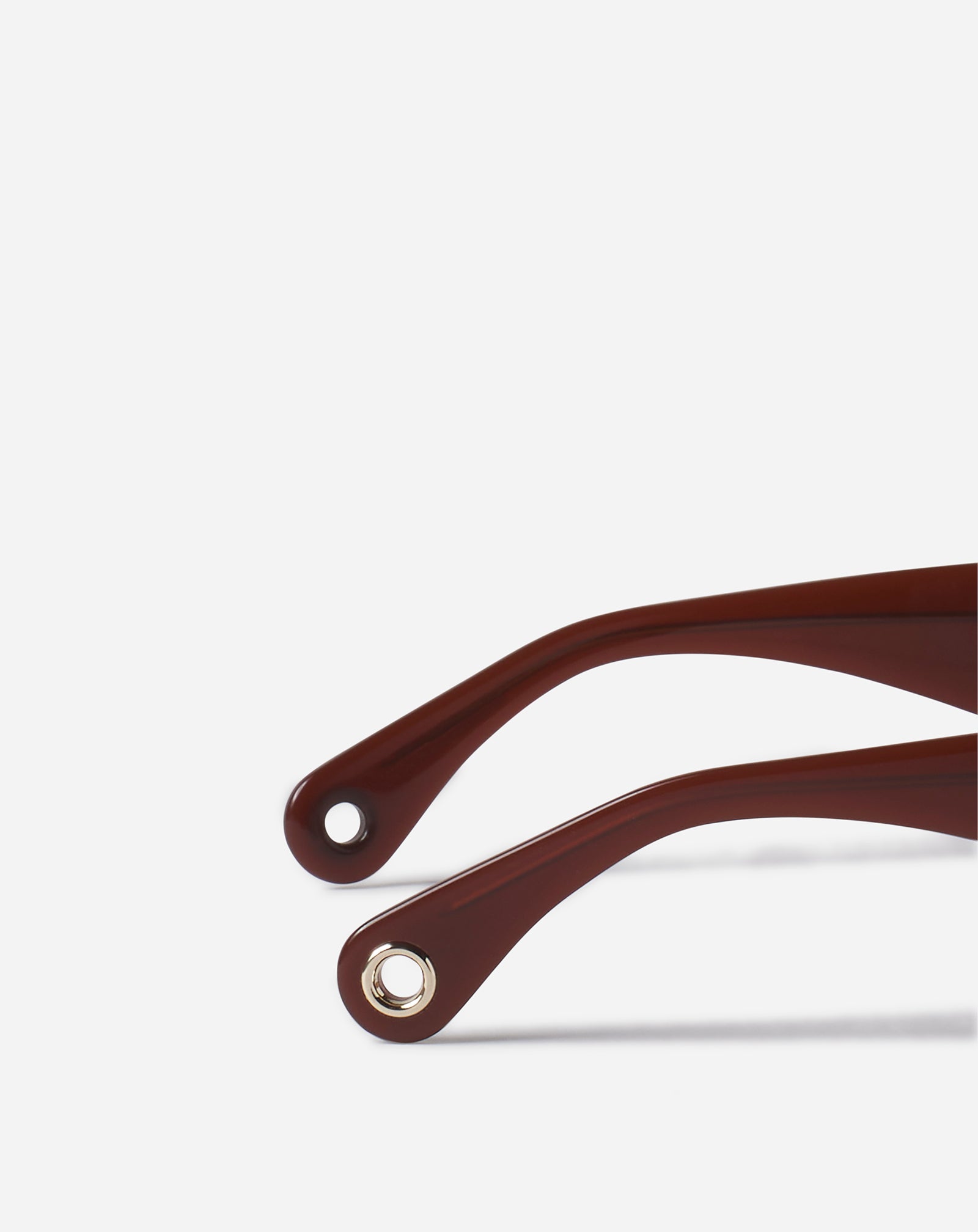 BROWN LANVIN LOGO SUNGLASSES