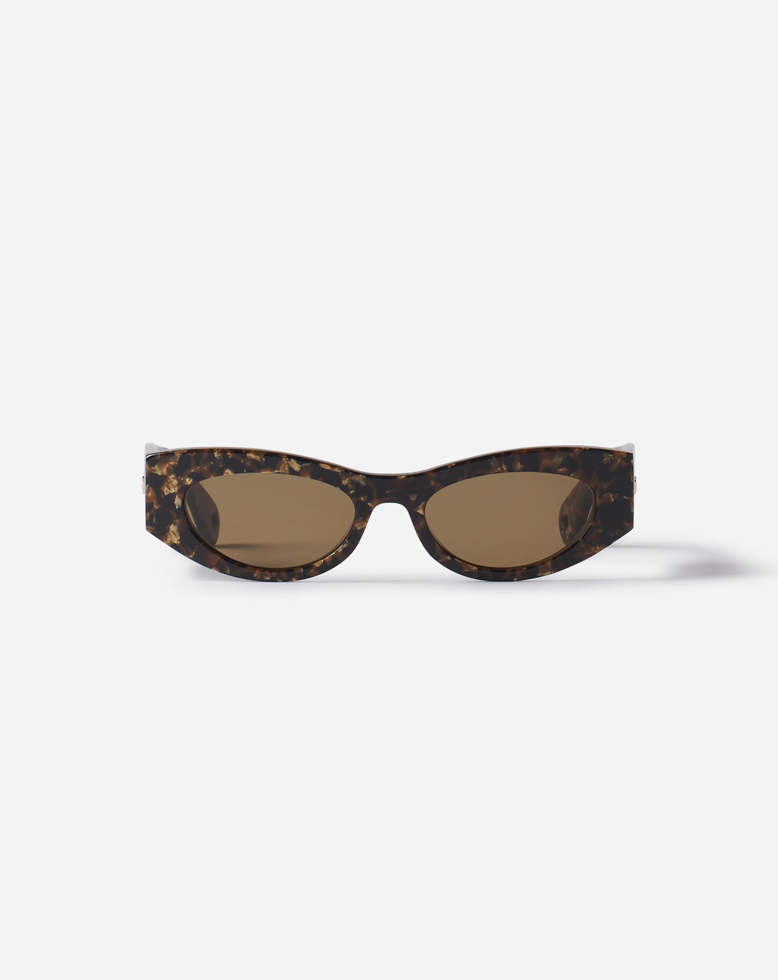 SILVER LANVIN LOGO SUNGLASSES