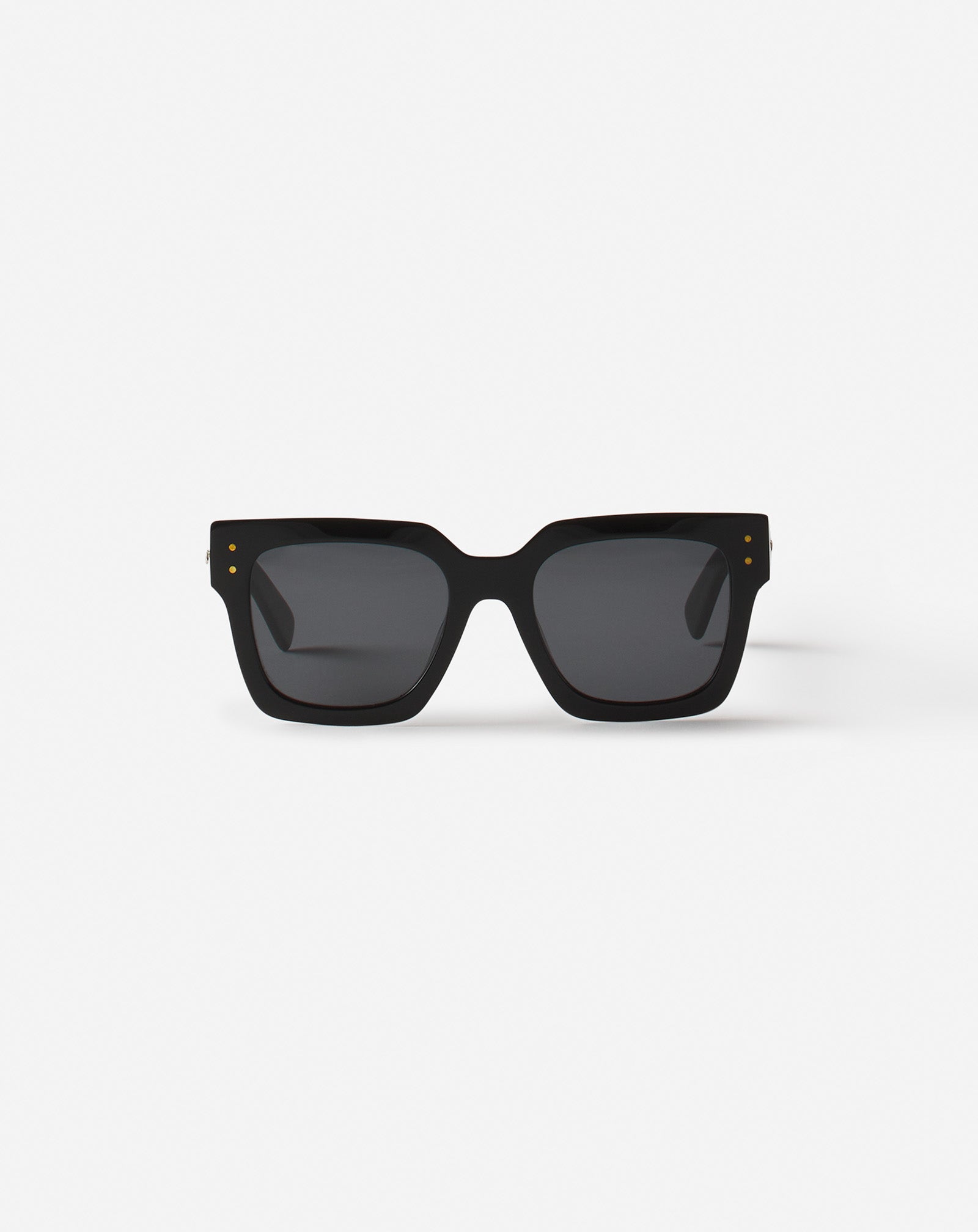 BLACK LUNETTES MAXI RECTANGLE LANVIN SIGNATURE