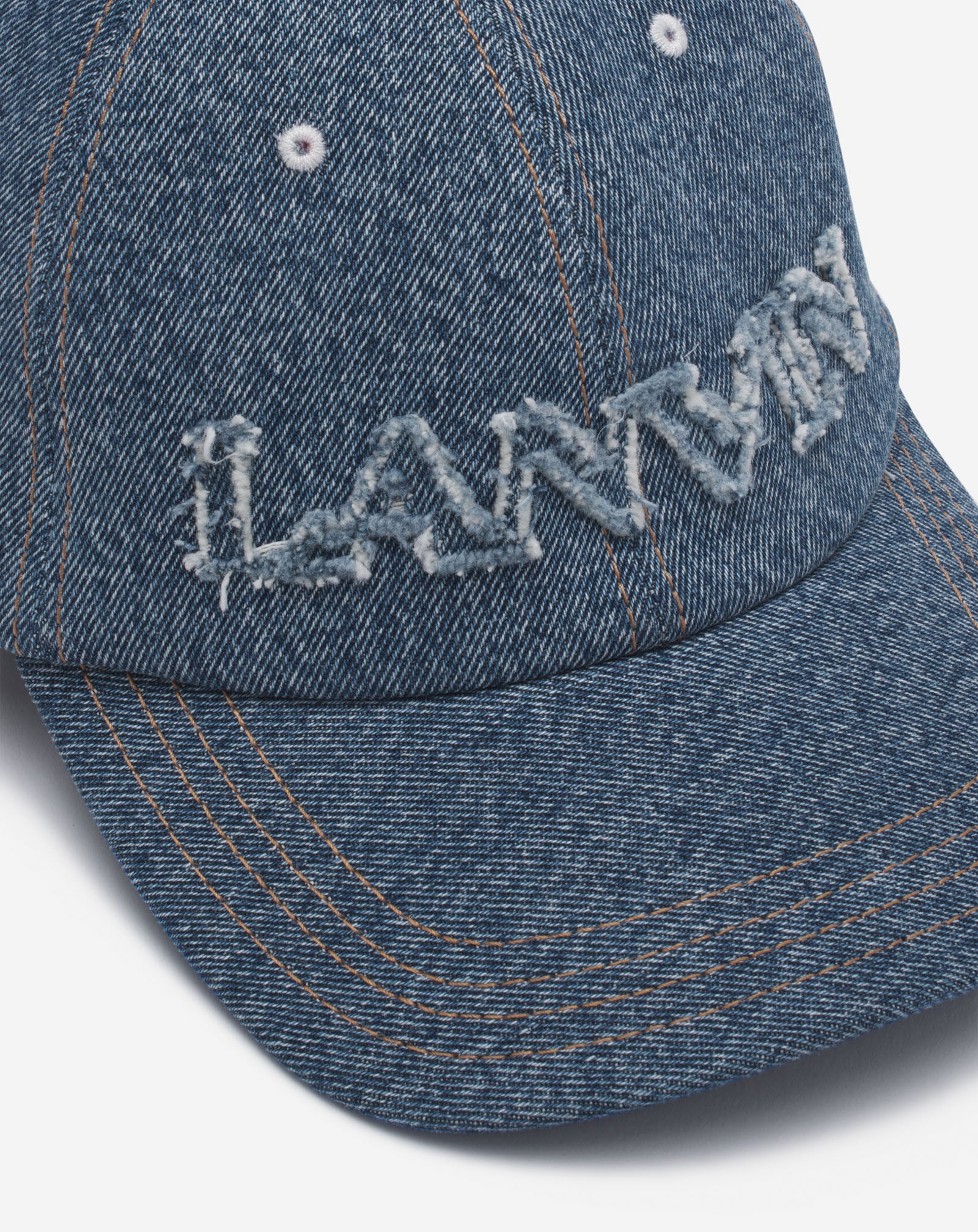 LANVIN CAP IN DENIM