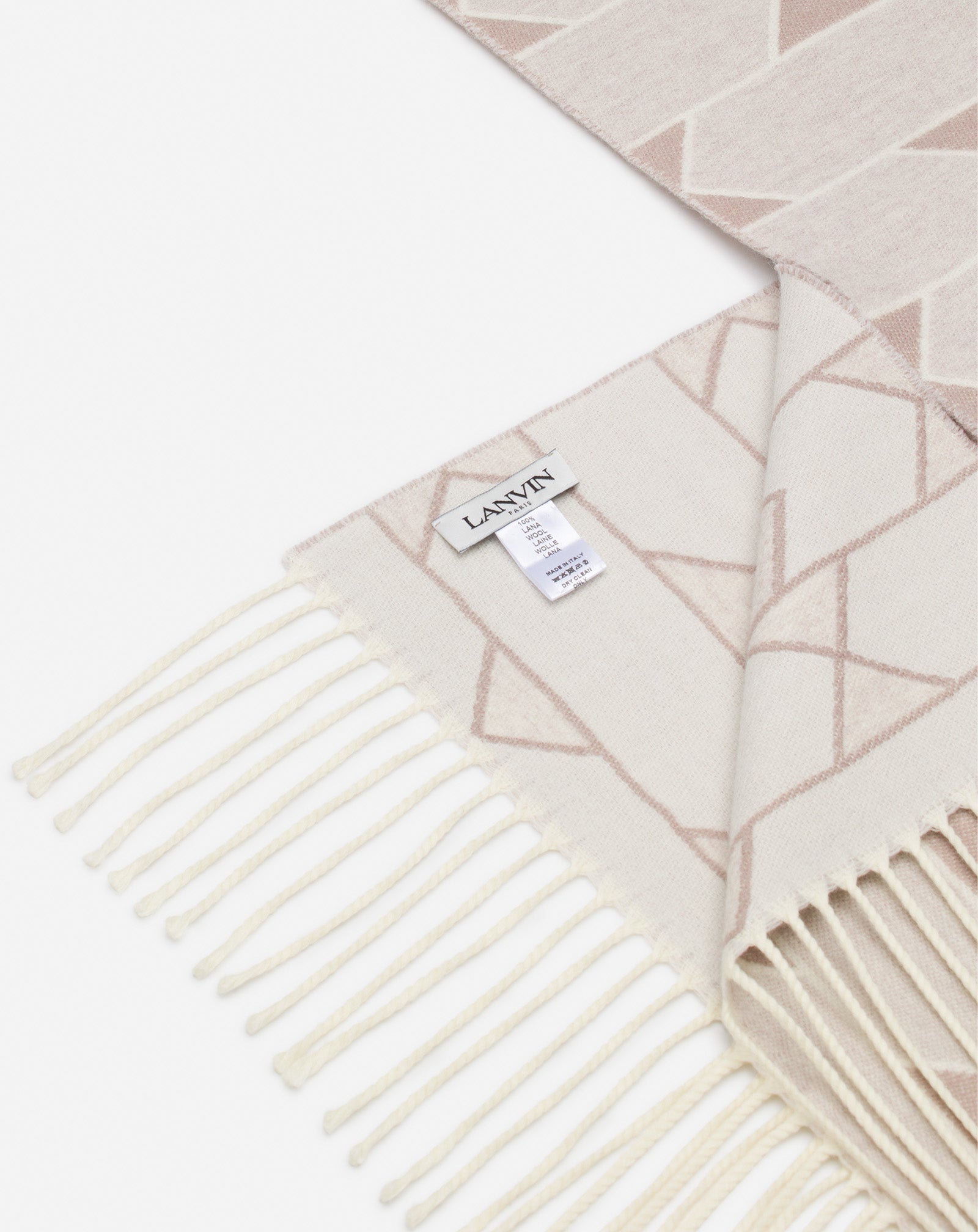 TWO-TONE WOOL SCARF