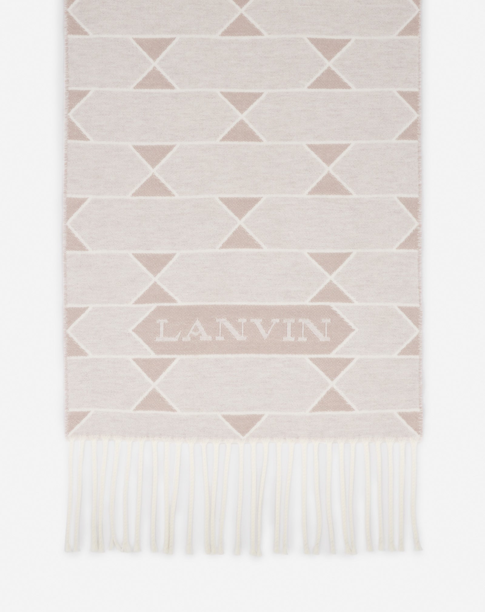 TWO-TONE WOOL SCARF