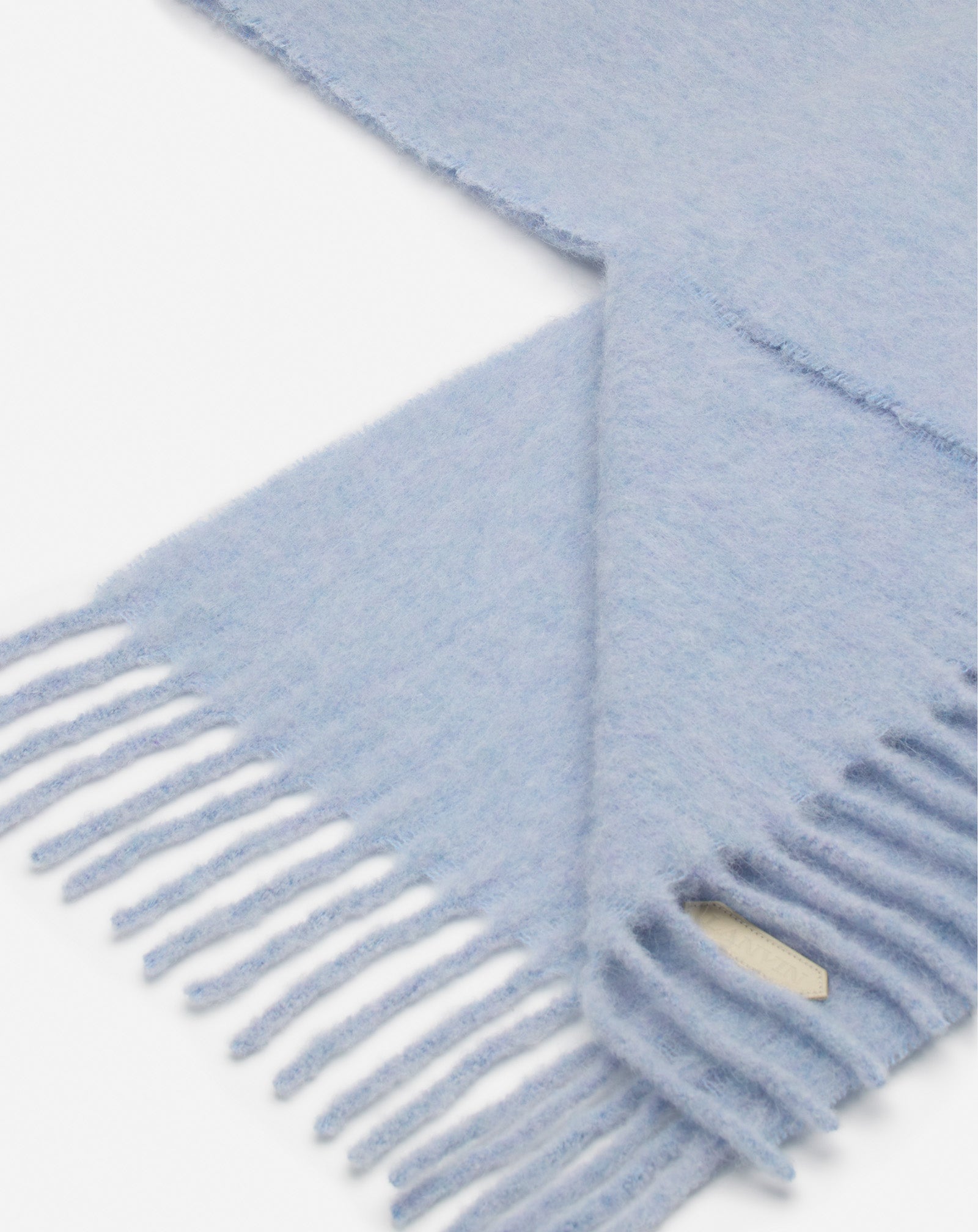LANVIN FRINGED SCARF IN WOOL