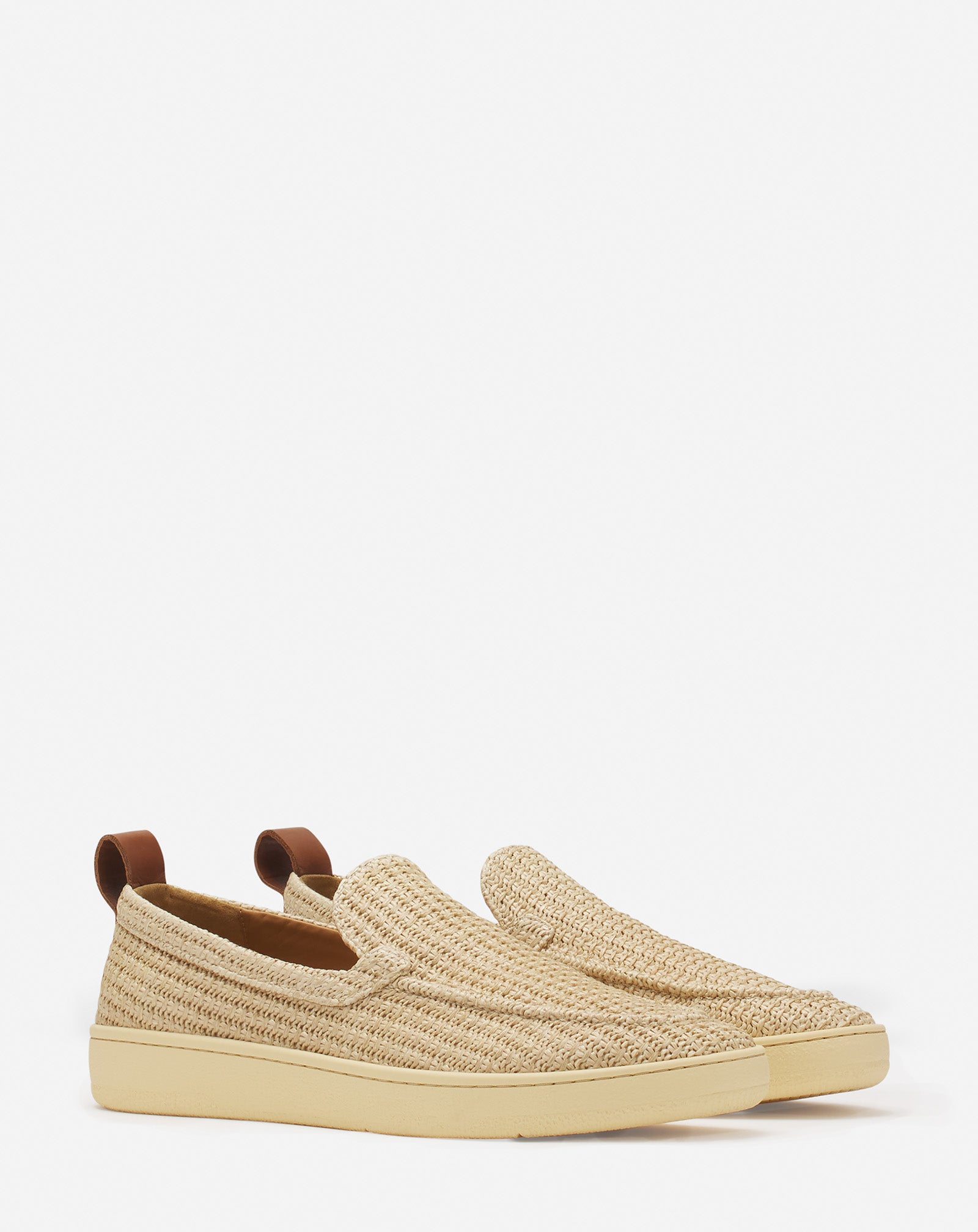 CRUISER RAFFIA MOCCASINS