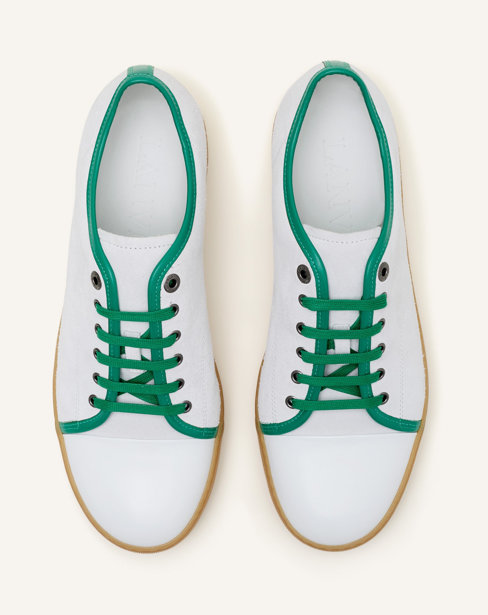 DBB1 LEATHER AND SUEDE SNEAKERS