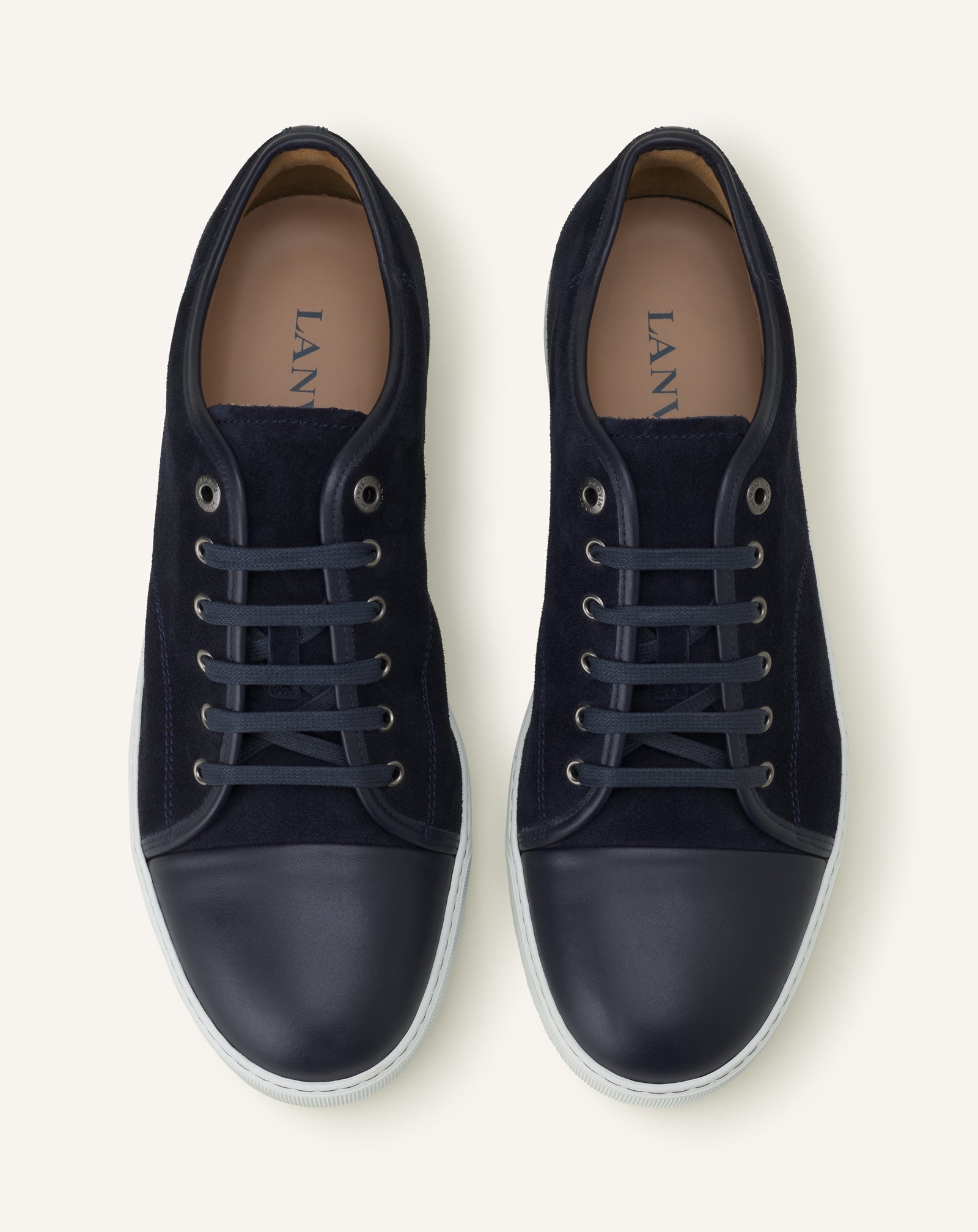 DBB1 LEATHER AND SUEDE SNEAKERS