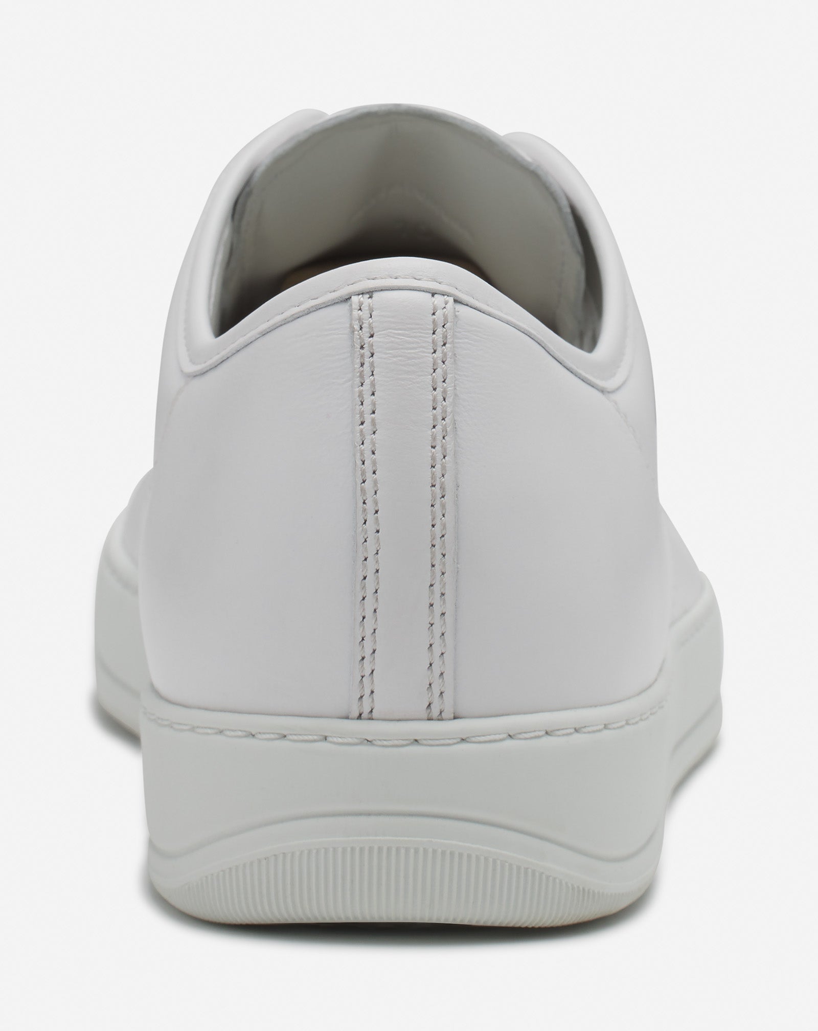 WHITE DBB1 LEATHER SNEAKERS