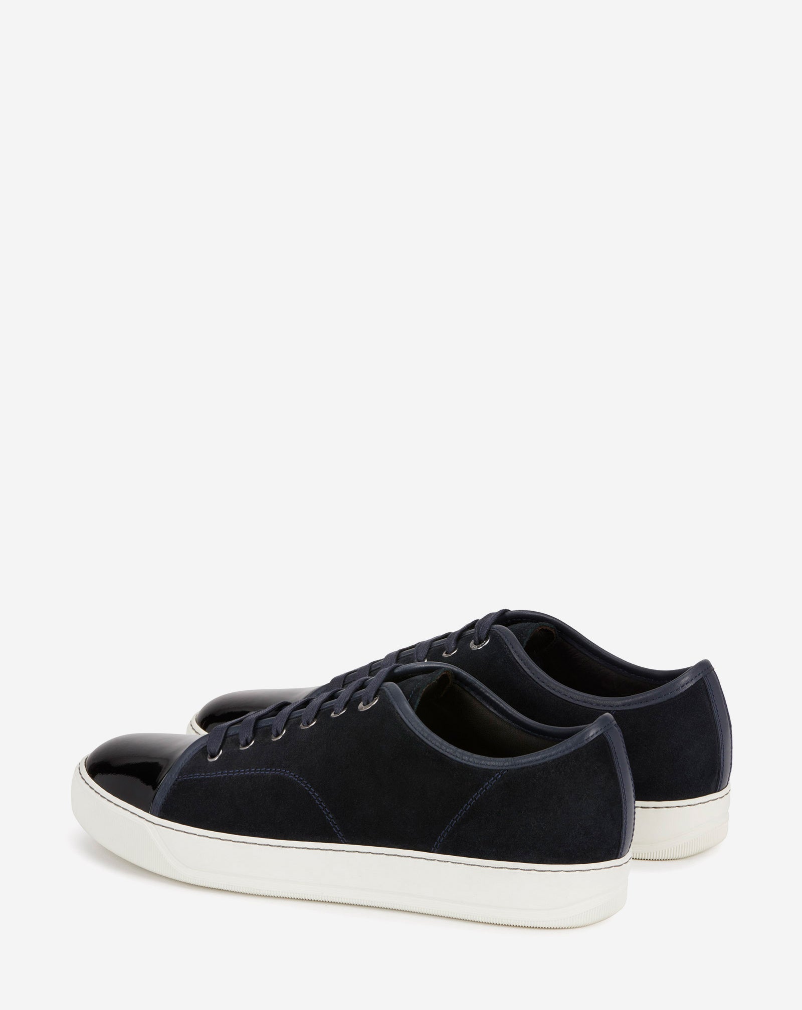 DBB1 SNEAKERS IN SUEDE AND PATENT LEATHER