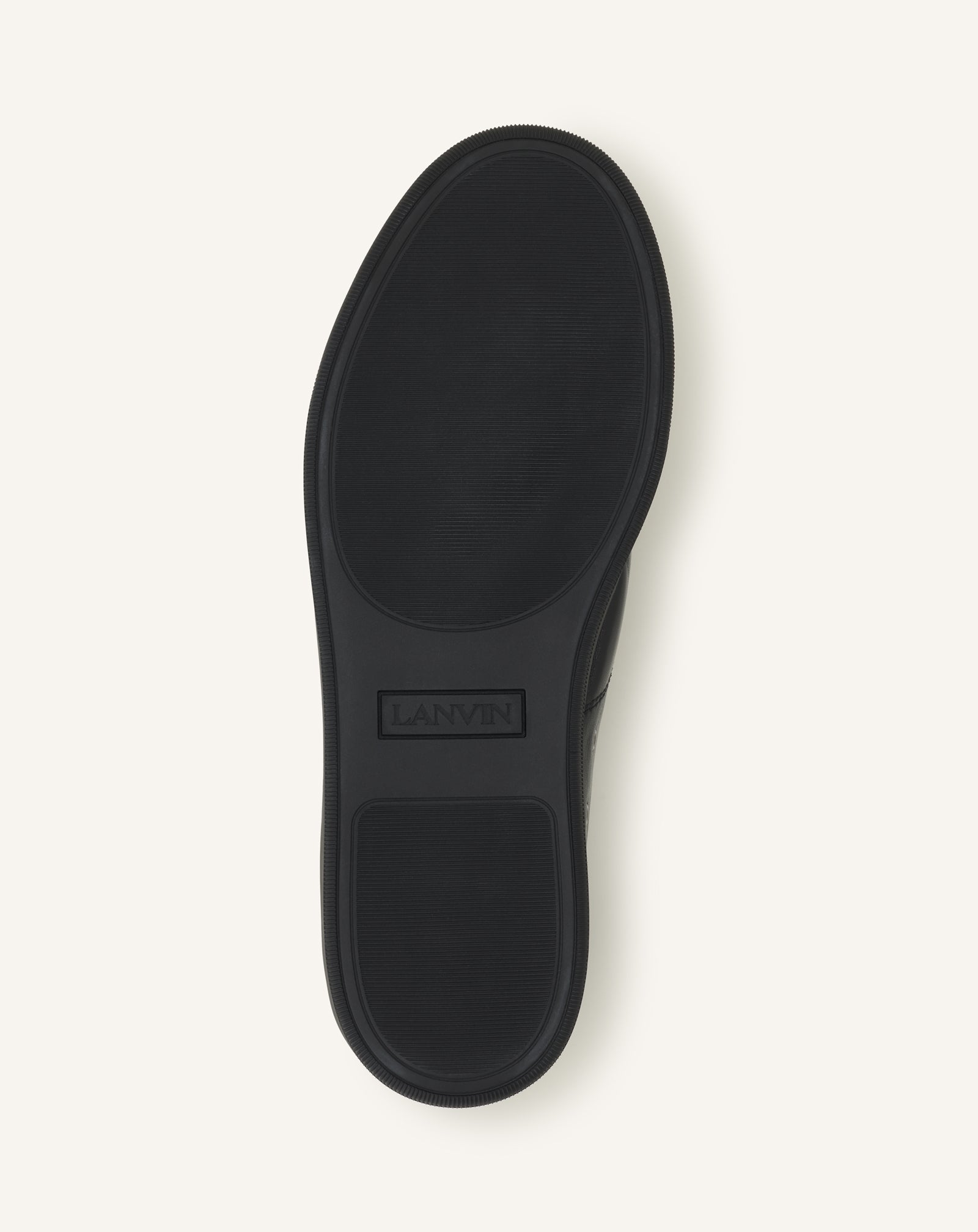 Black Dbb1 Zip Sneakers In Leather | Lanvin