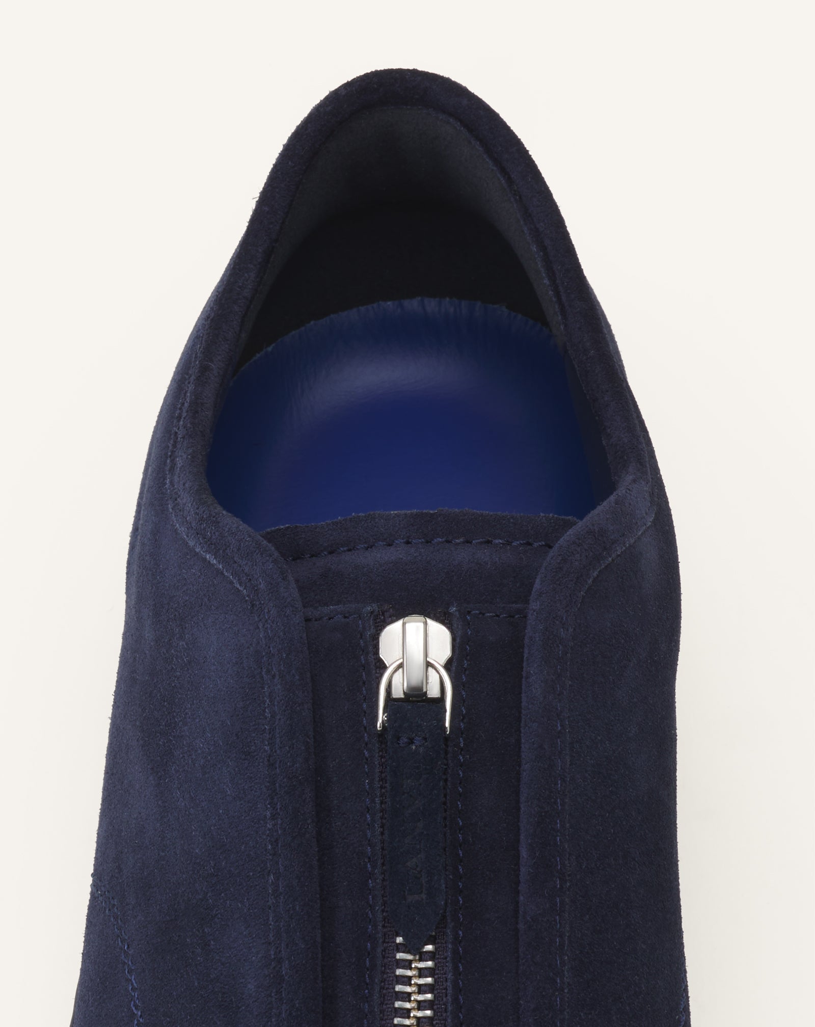 Blue Dbb1 Zip Sneakers In Suede | Lanvin