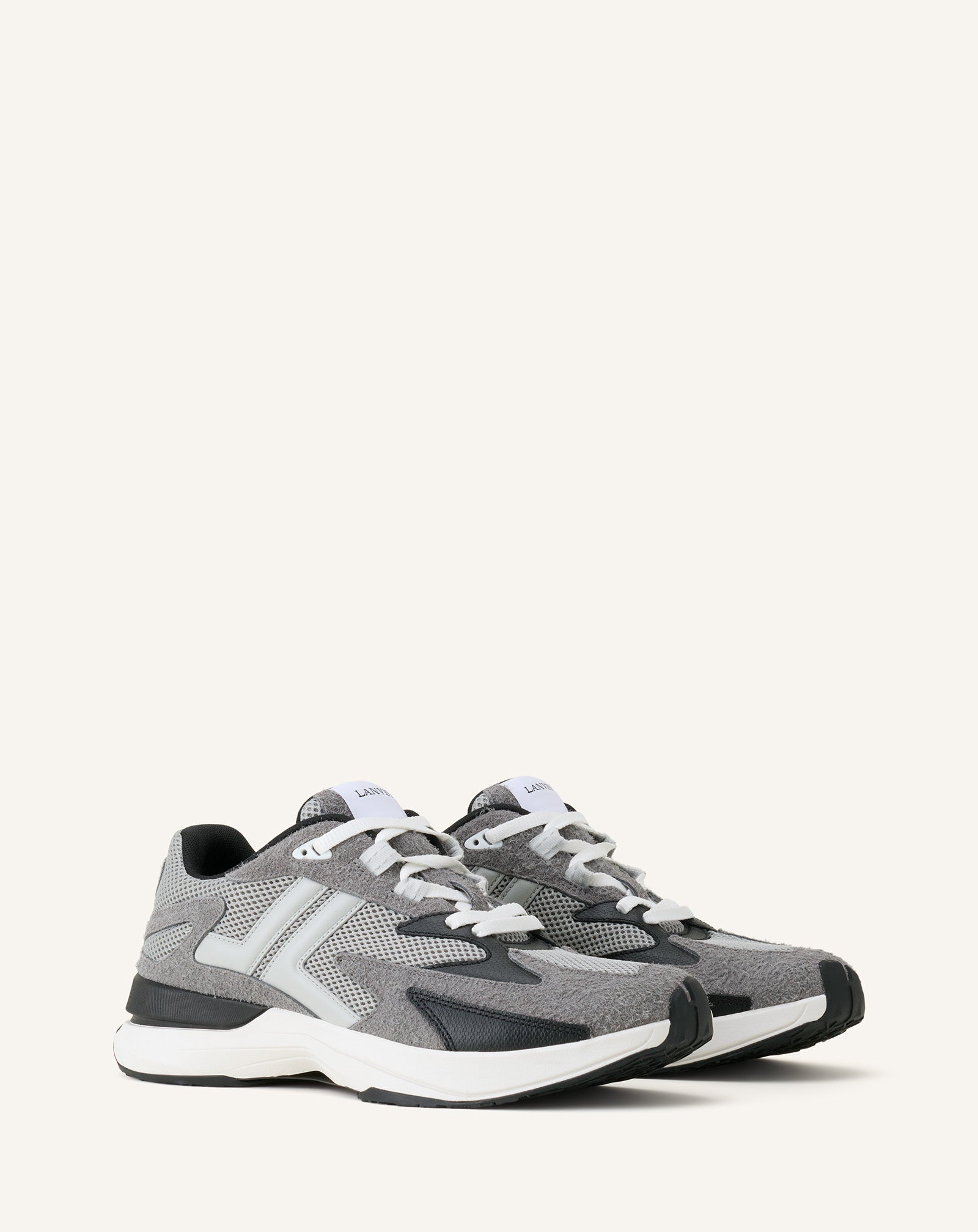 Grey Jla Mesh Sneakers | Lanvin