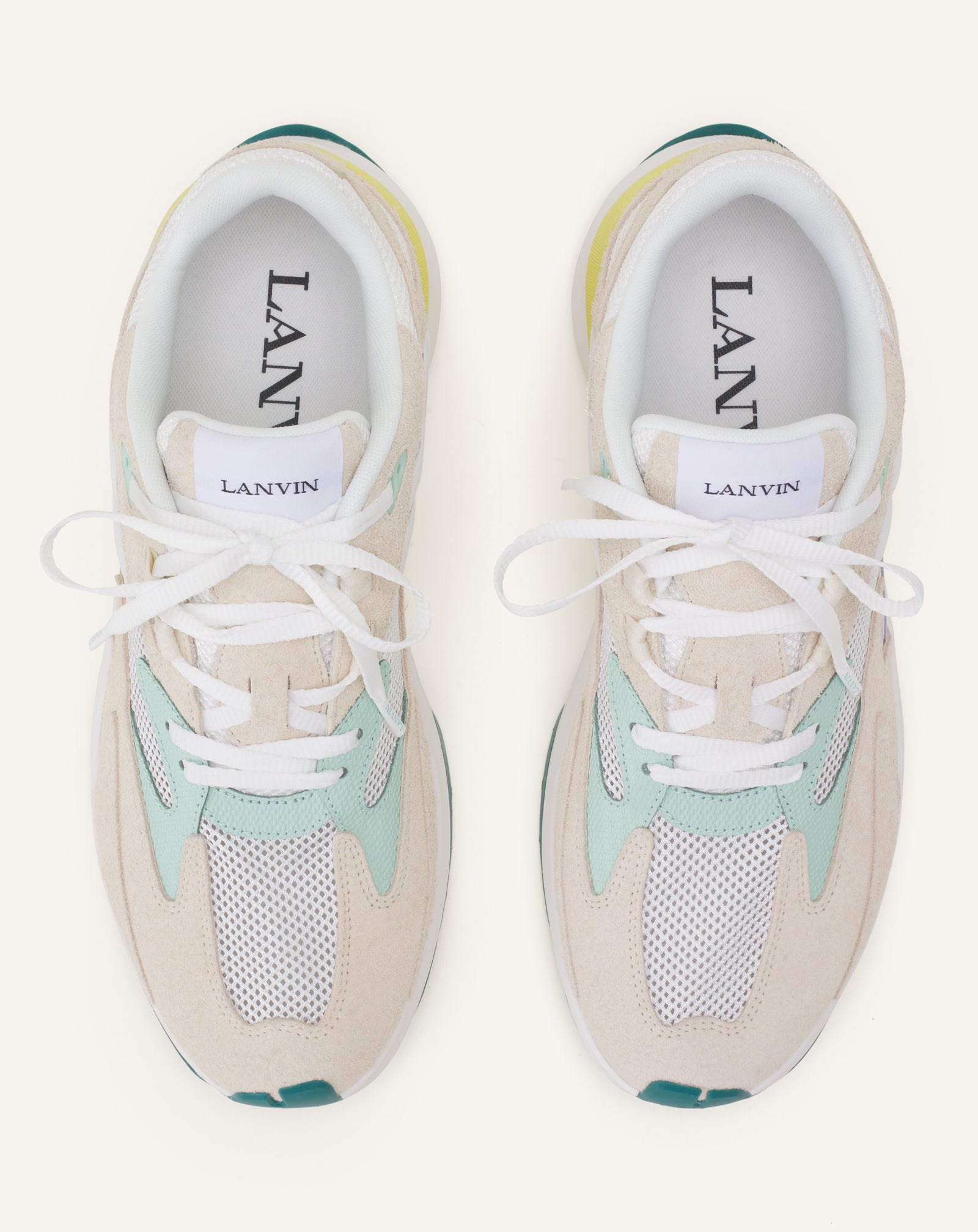 White Jla Transparent Sneakers | Lanvin