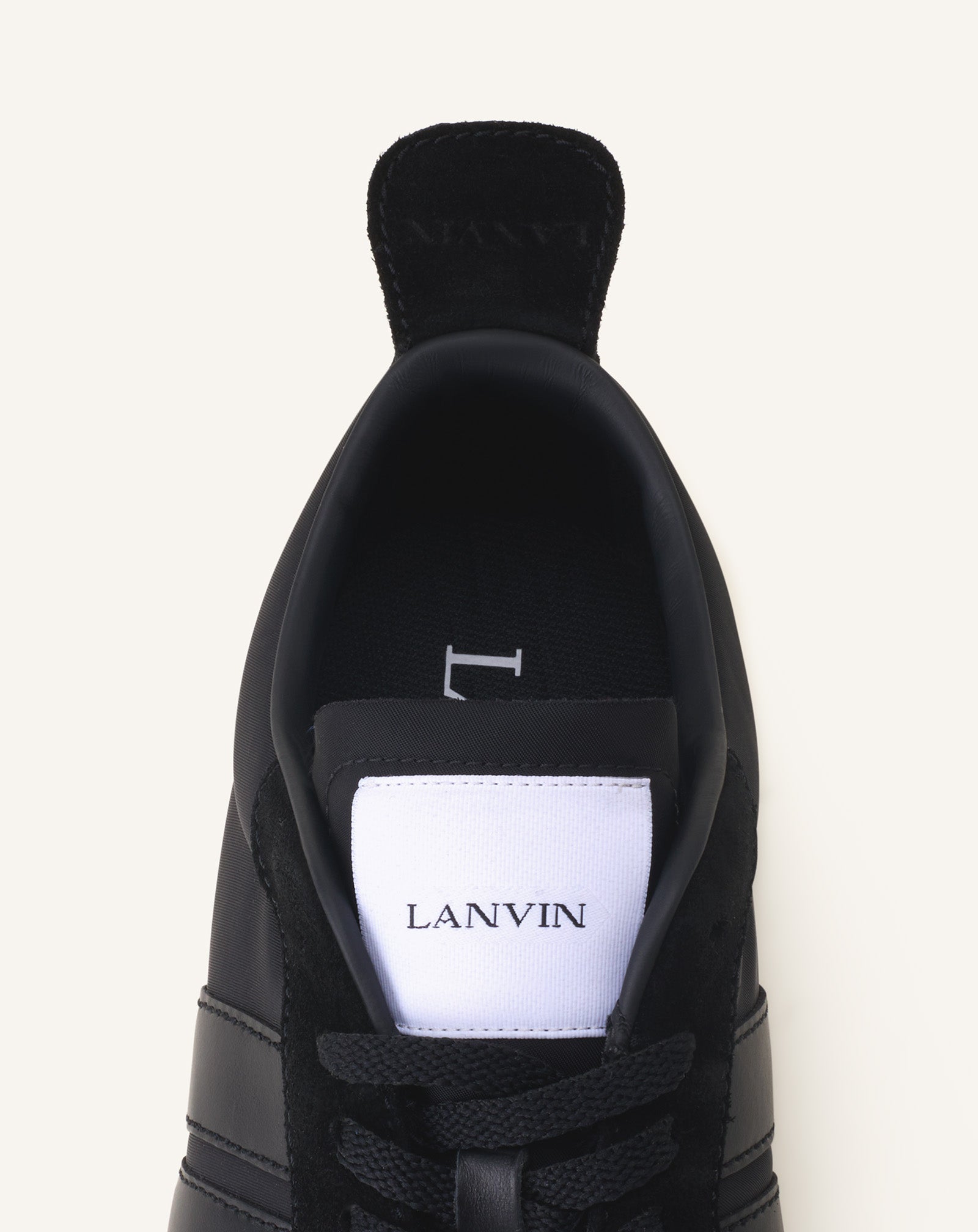 BLACK BUMPR SNEAKERS IN NYLON