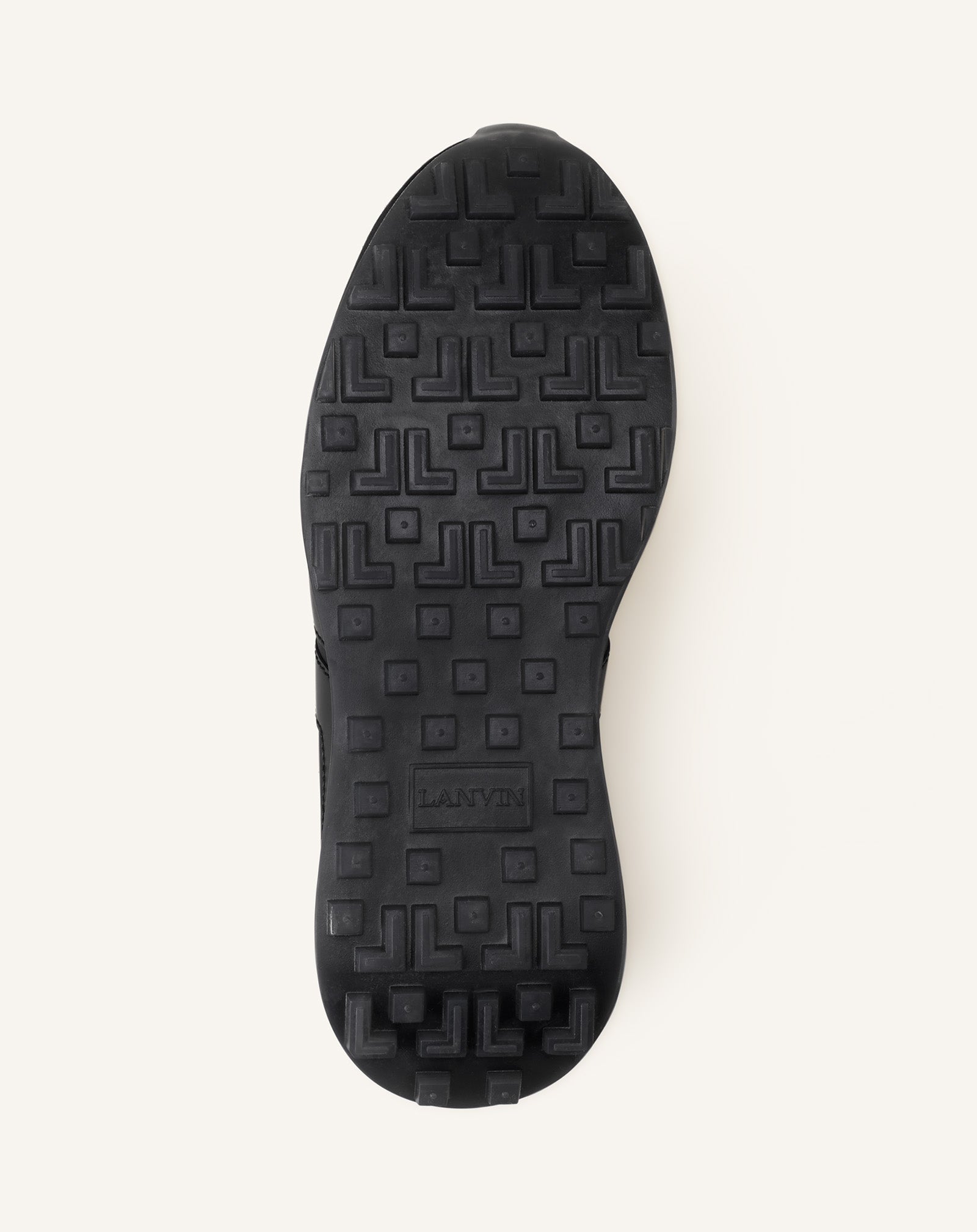 BLACK BUMPR SNEAKERS IN NYLON