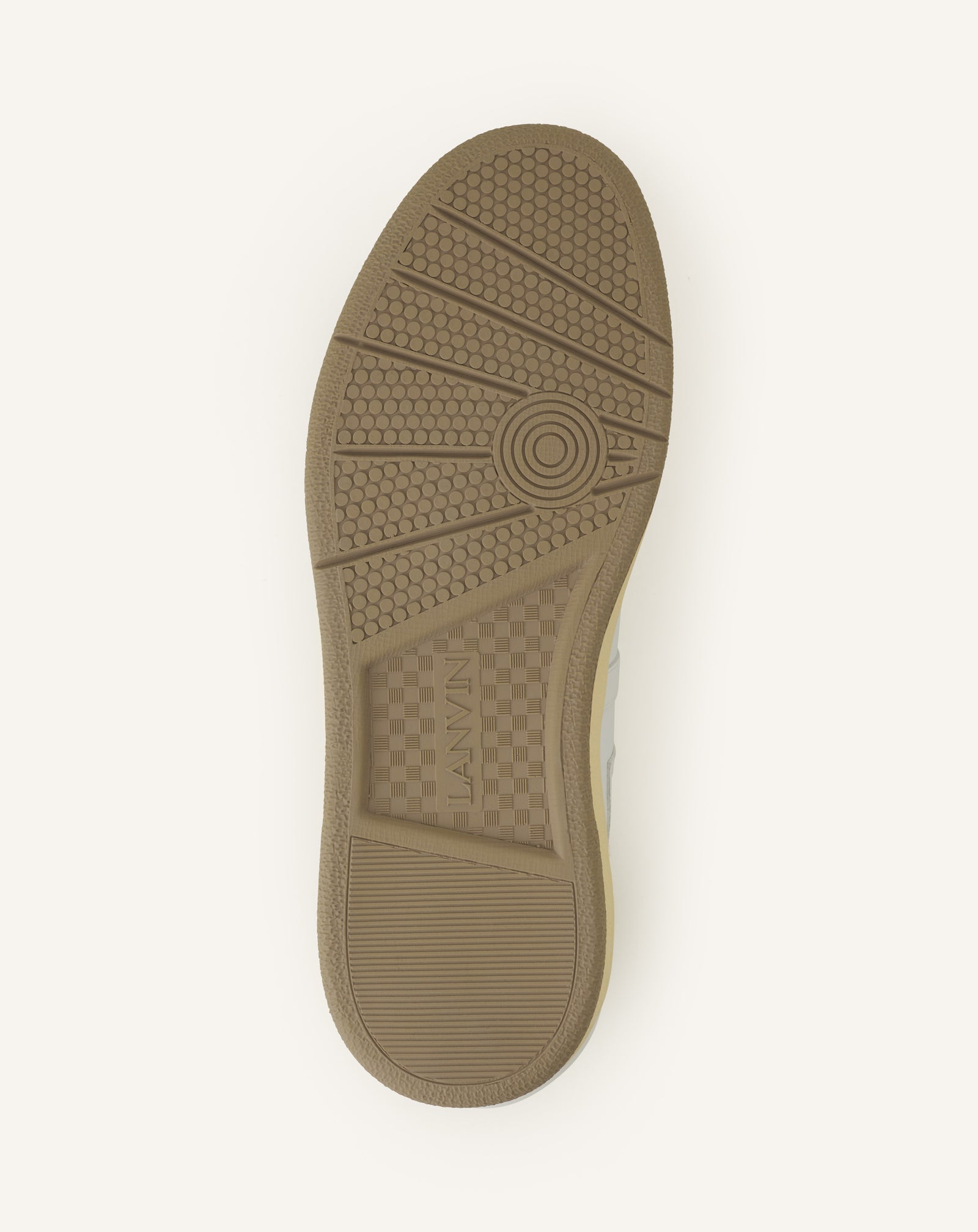 White Clay Mesh Sneakers | Lanvin