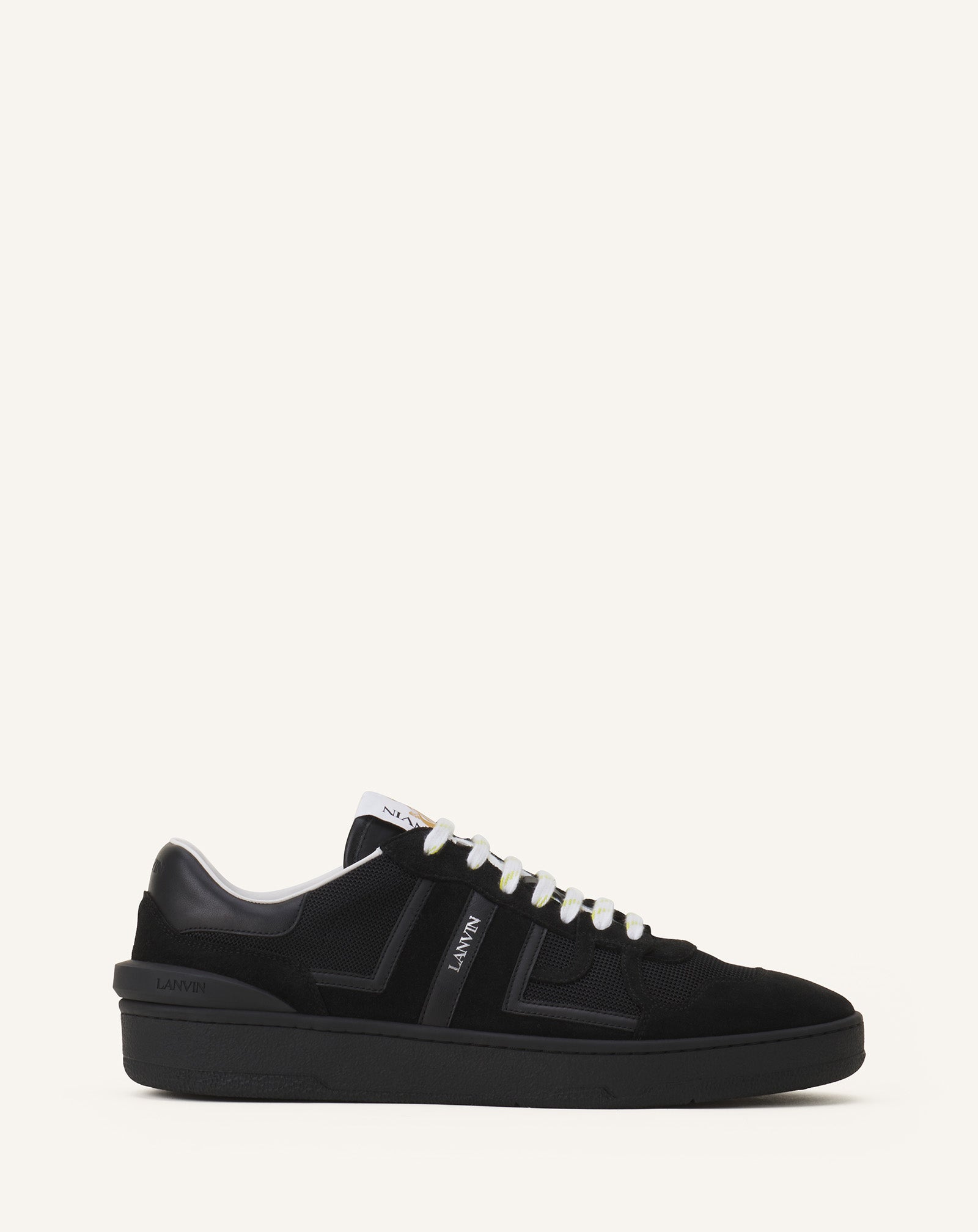 CLAY SNEAKERS IN MESH AND LEATHER