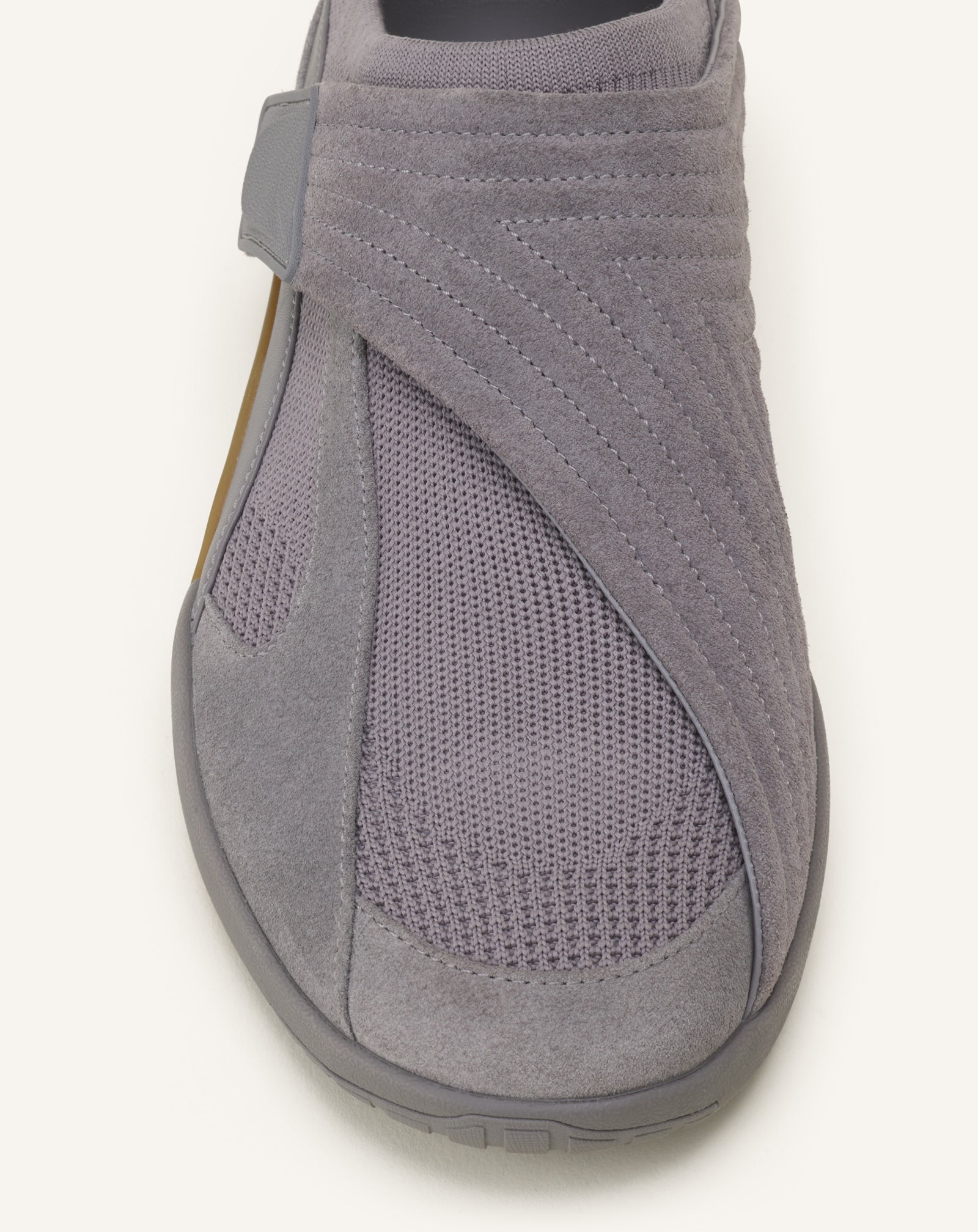 LNV1 KNIT AND SUEDE SNEAKERS