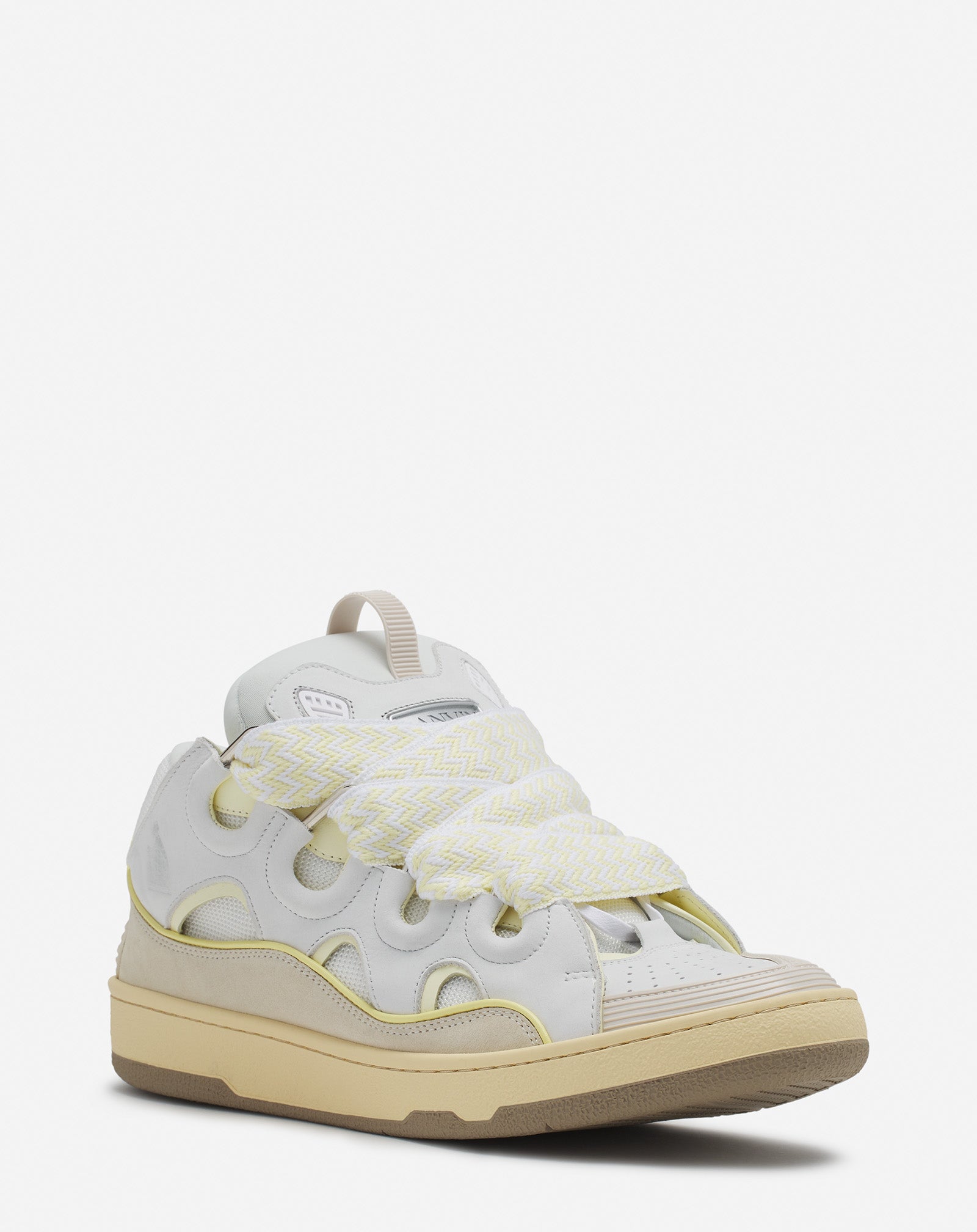 CURB LEATHER SNEAKERS