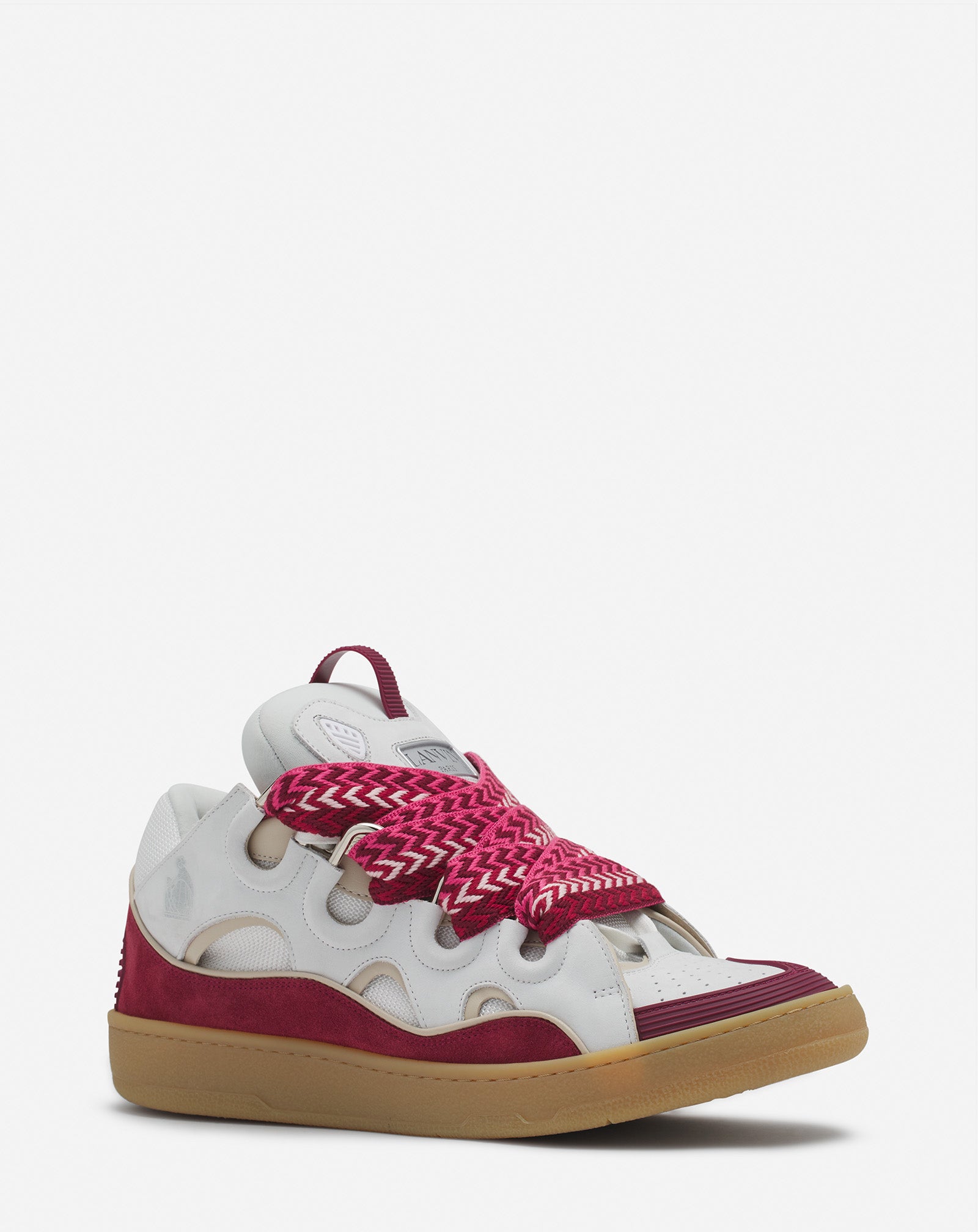 CURB LEATHER SNEAKERS