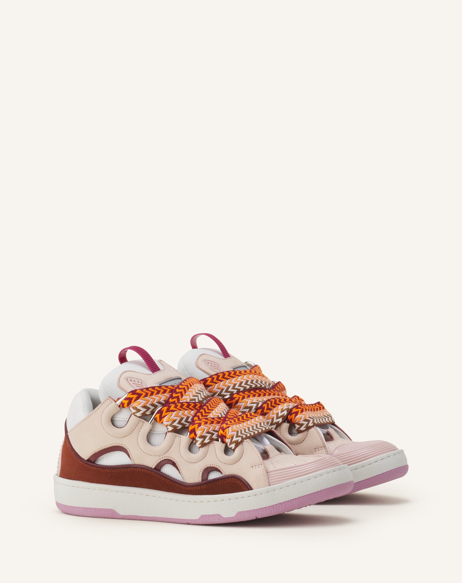CURB SNEAKERS IN LEATHER