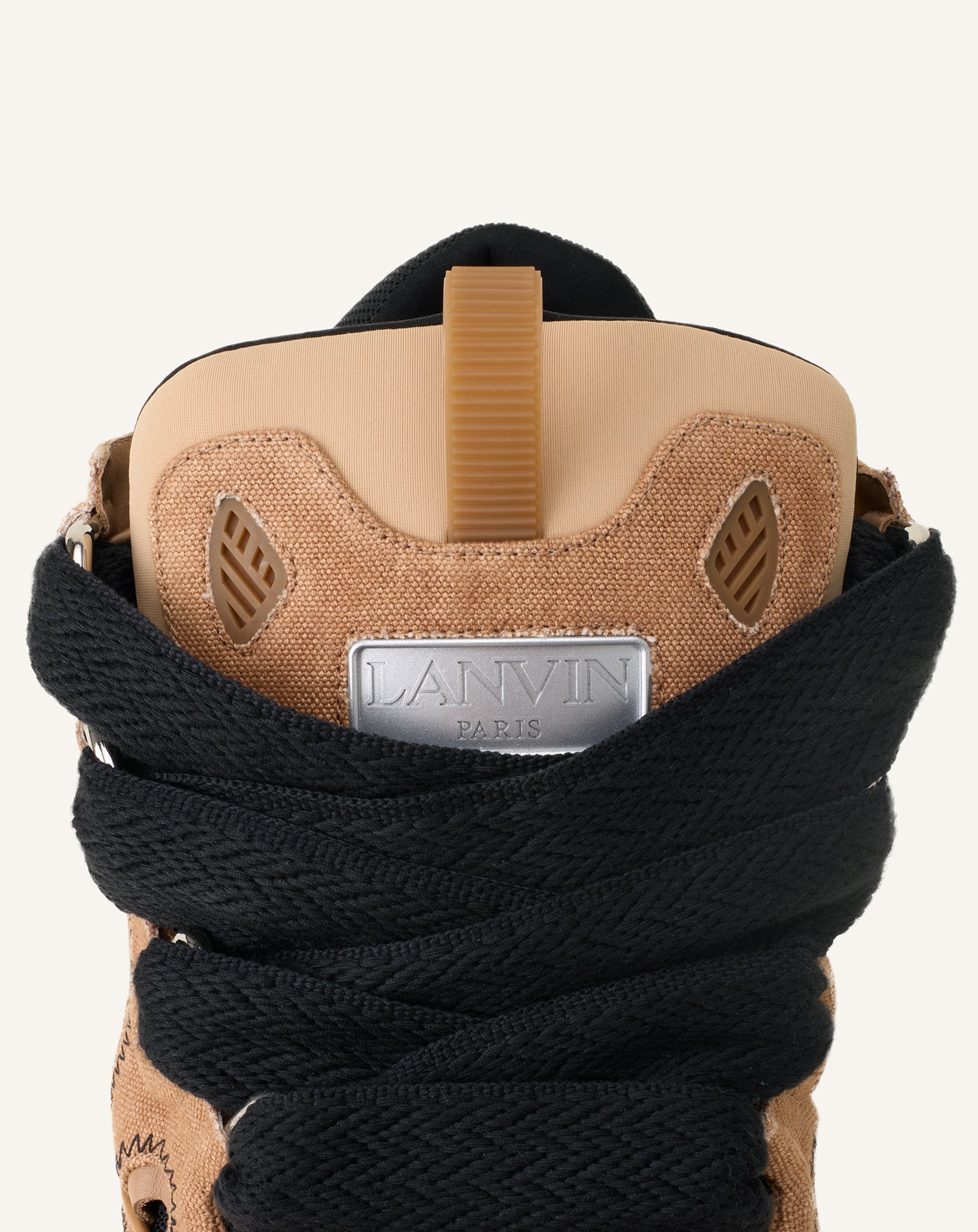 Curb Sneakers En Canvas Brown | Lanvin