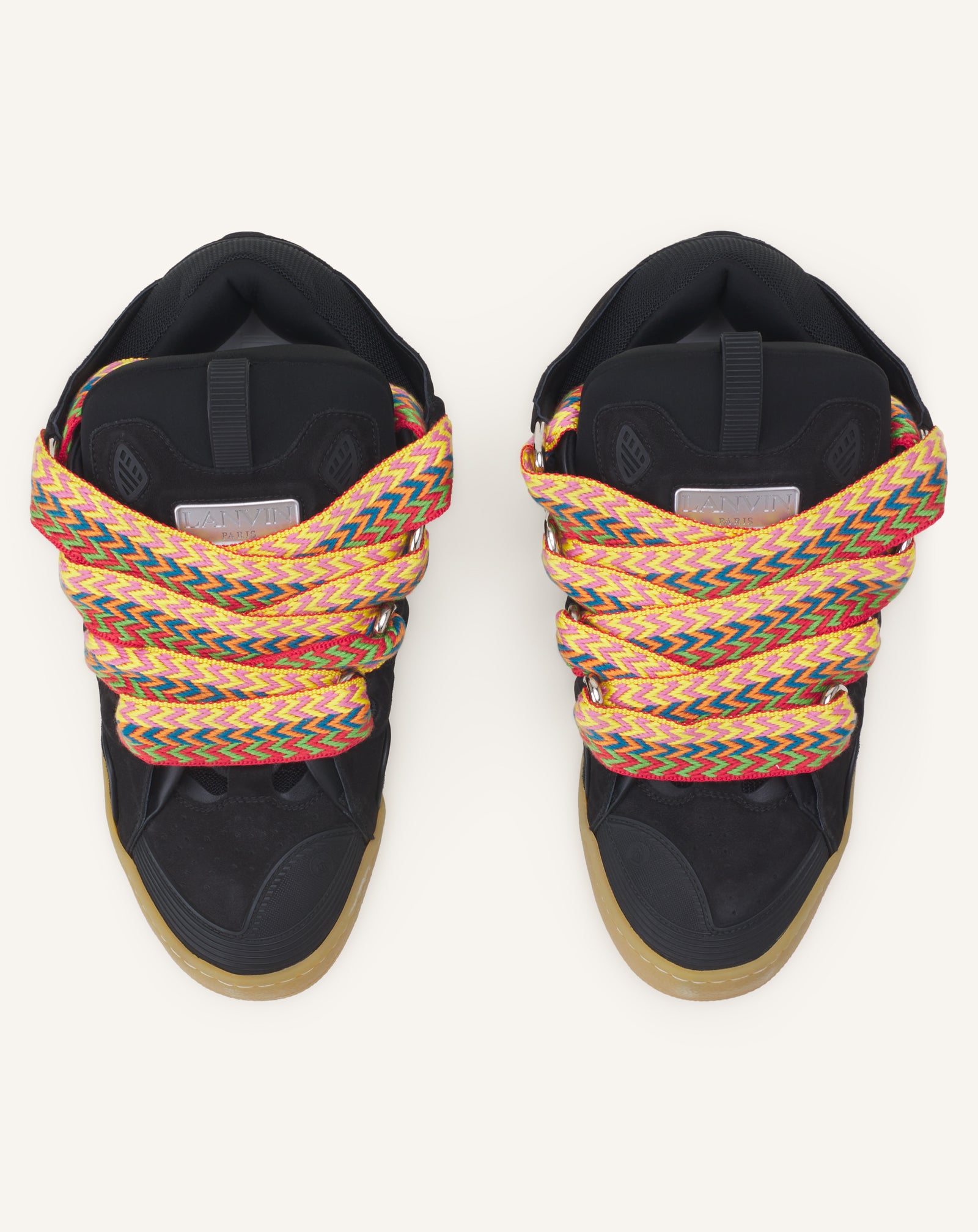 【新品未使用】20.7万LANVIN LEATHER CURB SNEAKERS Leather Curb Sneakers | Lanvin