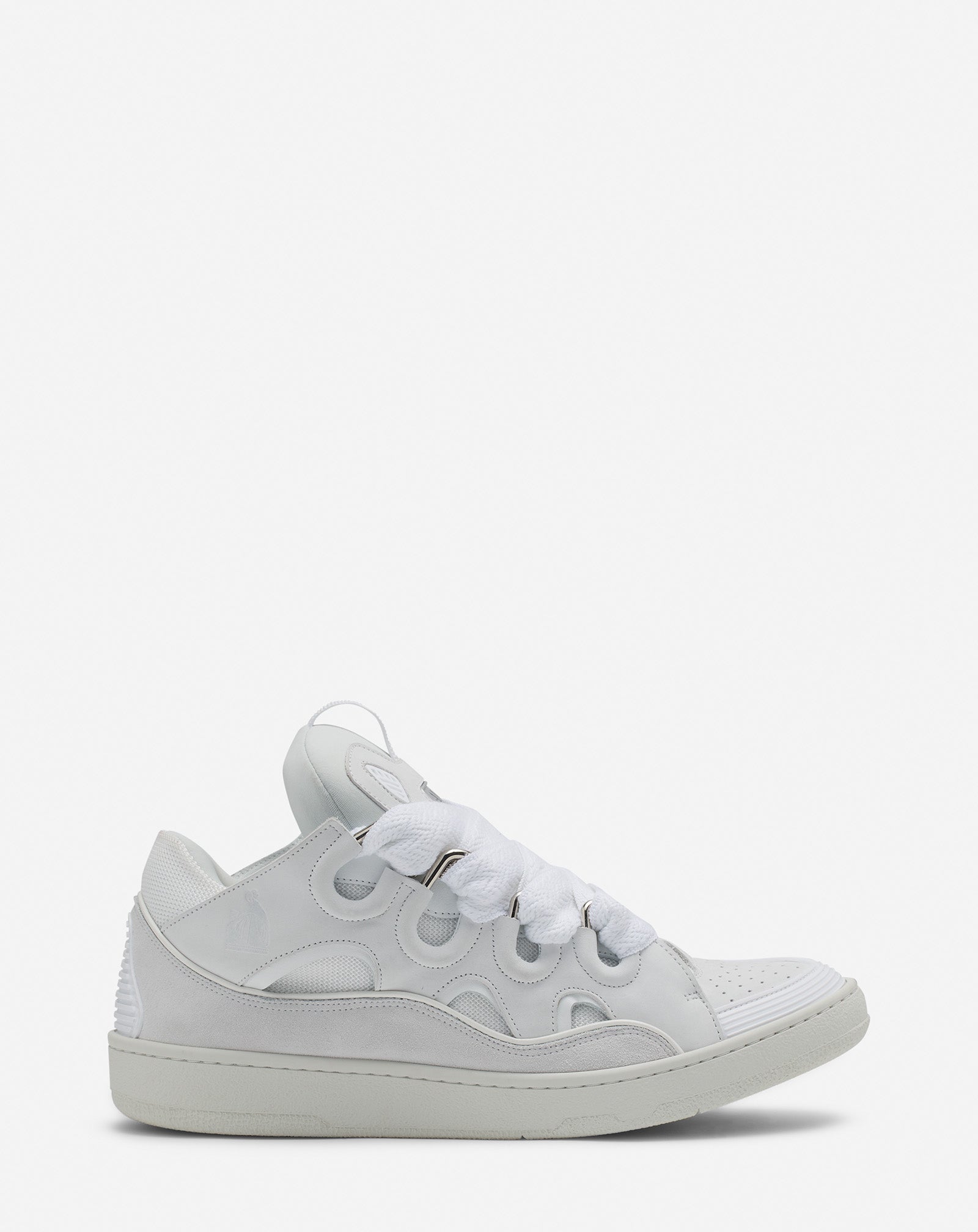 LEATHER CURB SNEAKERS FU-SKDK12-DRAG-P250035