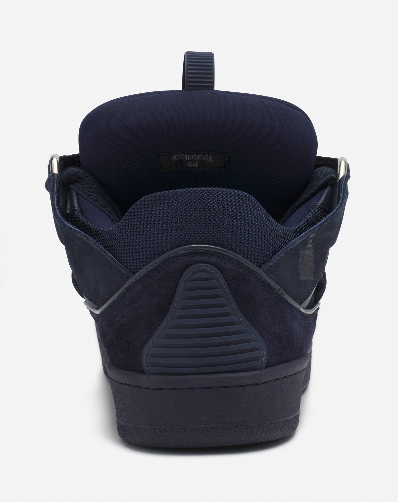 LEATHER CURB SNEAKERS