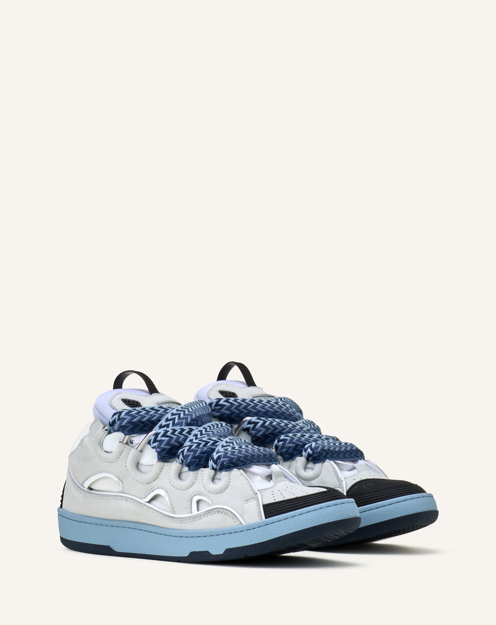 CURB BICO SNEAKERS IN LEATHER