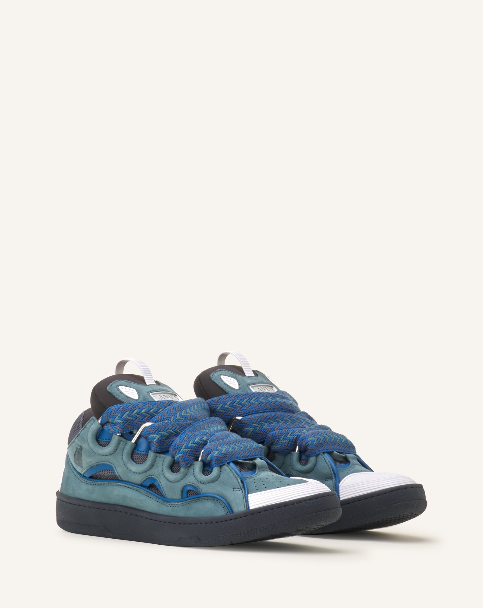 CURB BICO SNEAKERS IN LEATHER