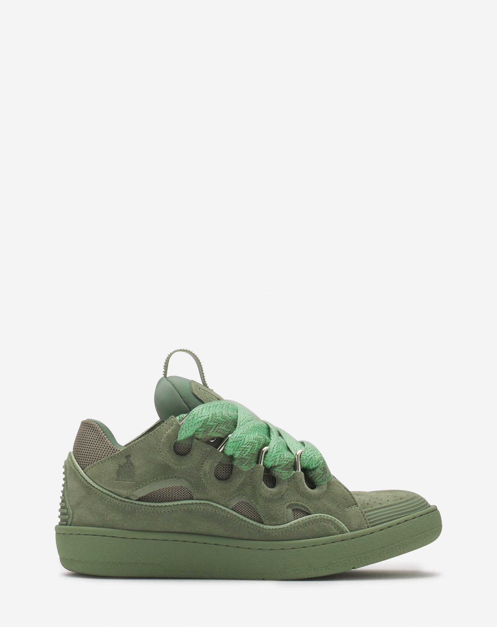 Leather Curb Sneakers | Lanvin