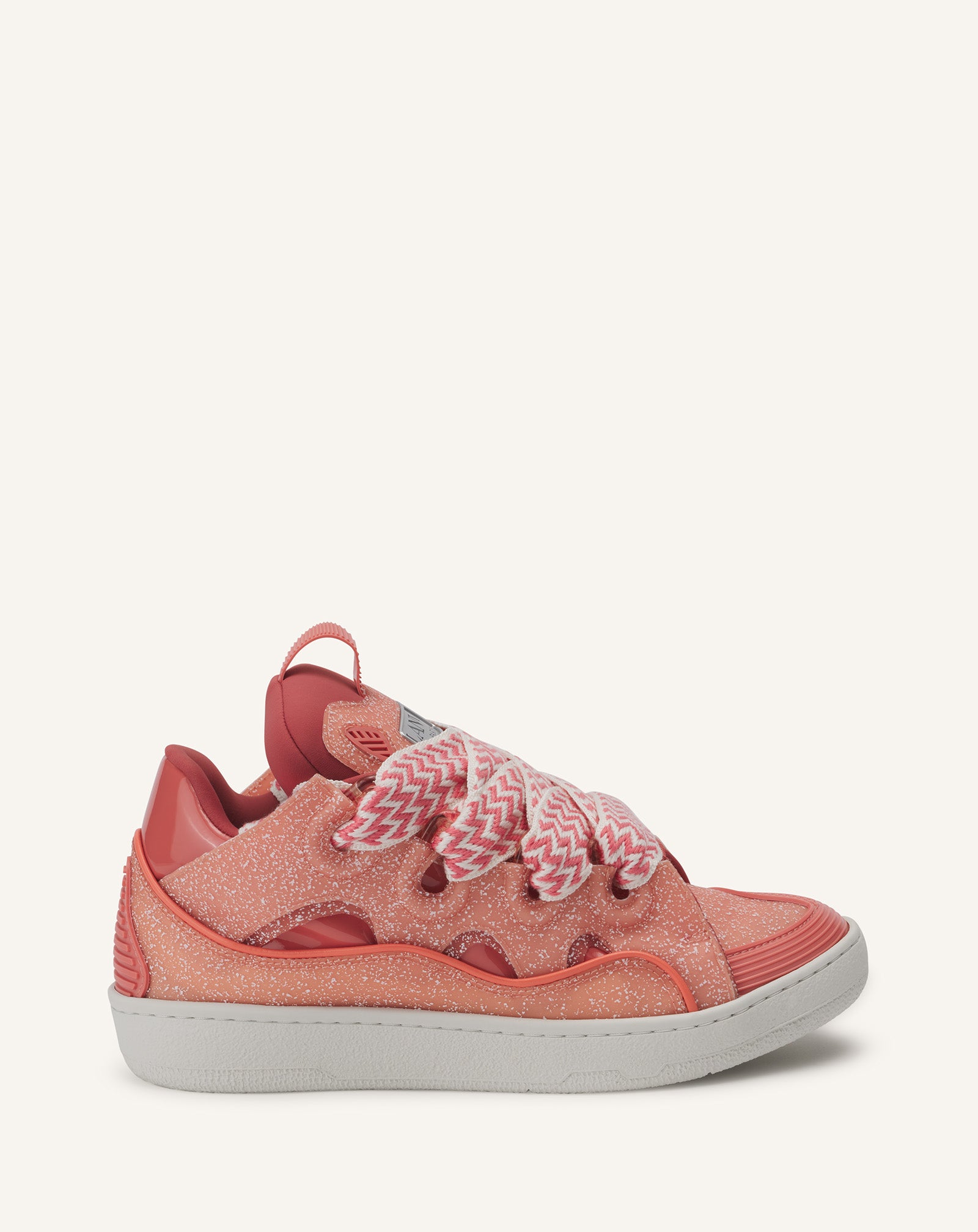 CURB SNEAKERS IN SPECKLED LEATHER