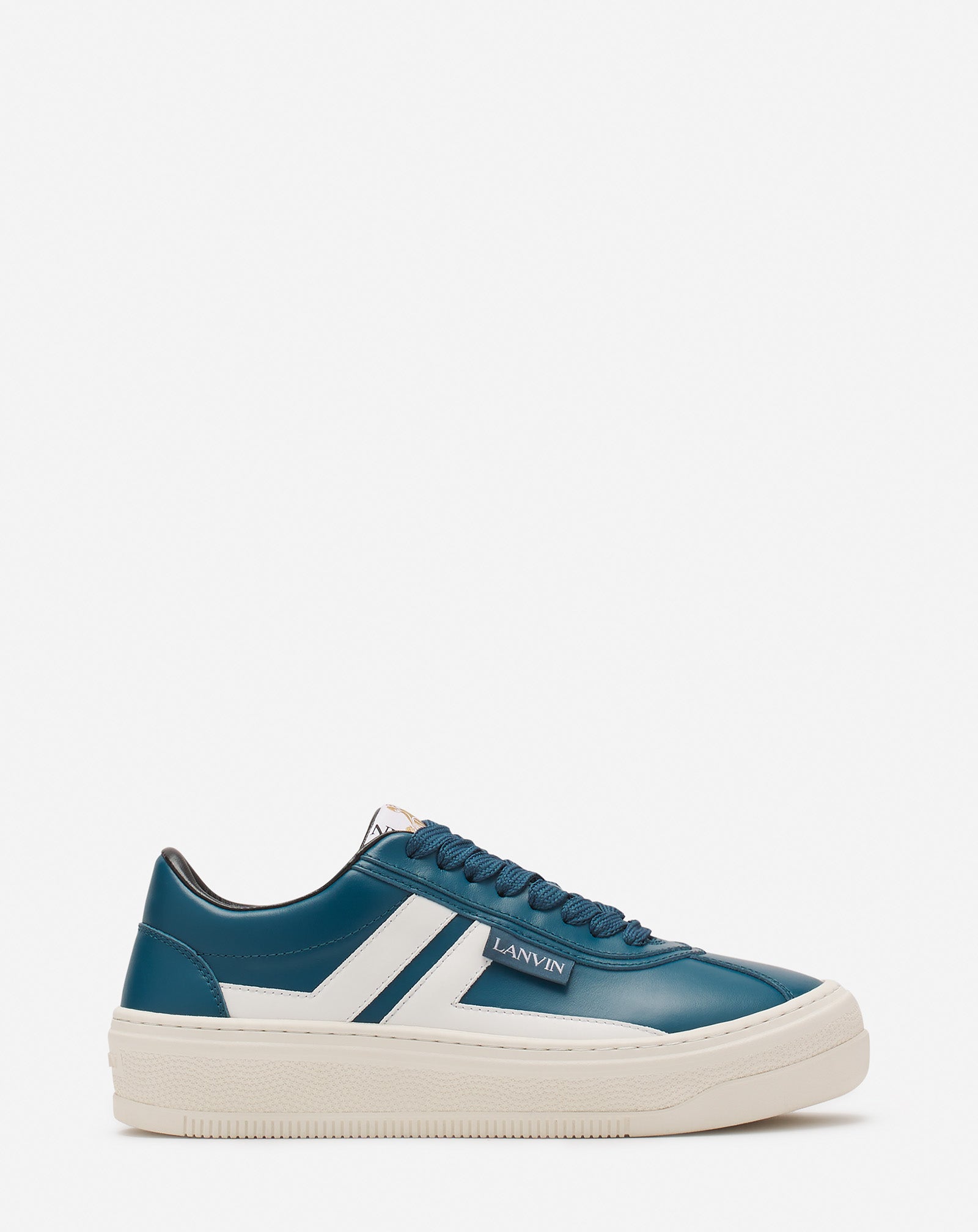 LANVIN CASH LEATHER SNEAKERS