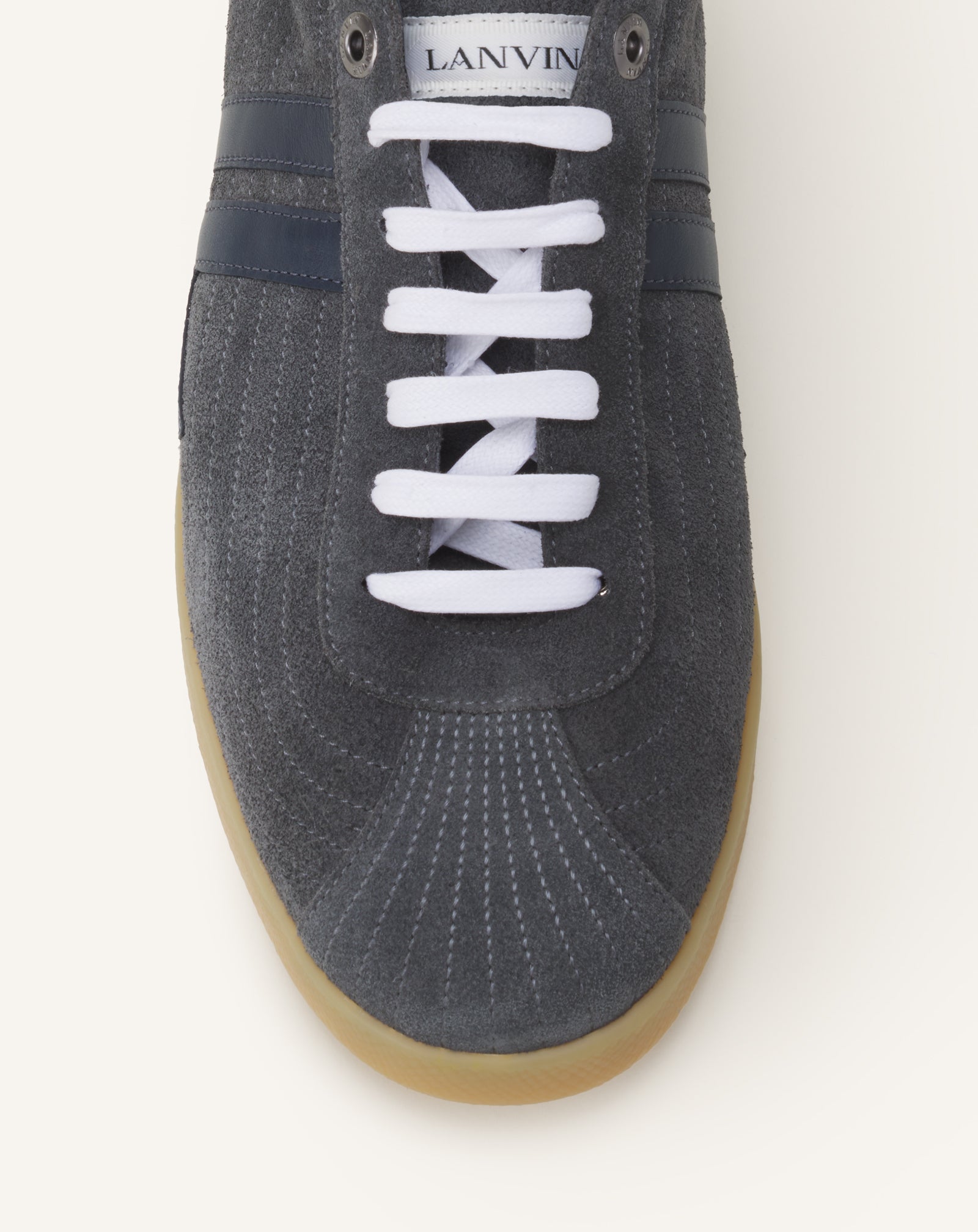 GREY SNEAKERS GLEN 2.0 IN LEATHER