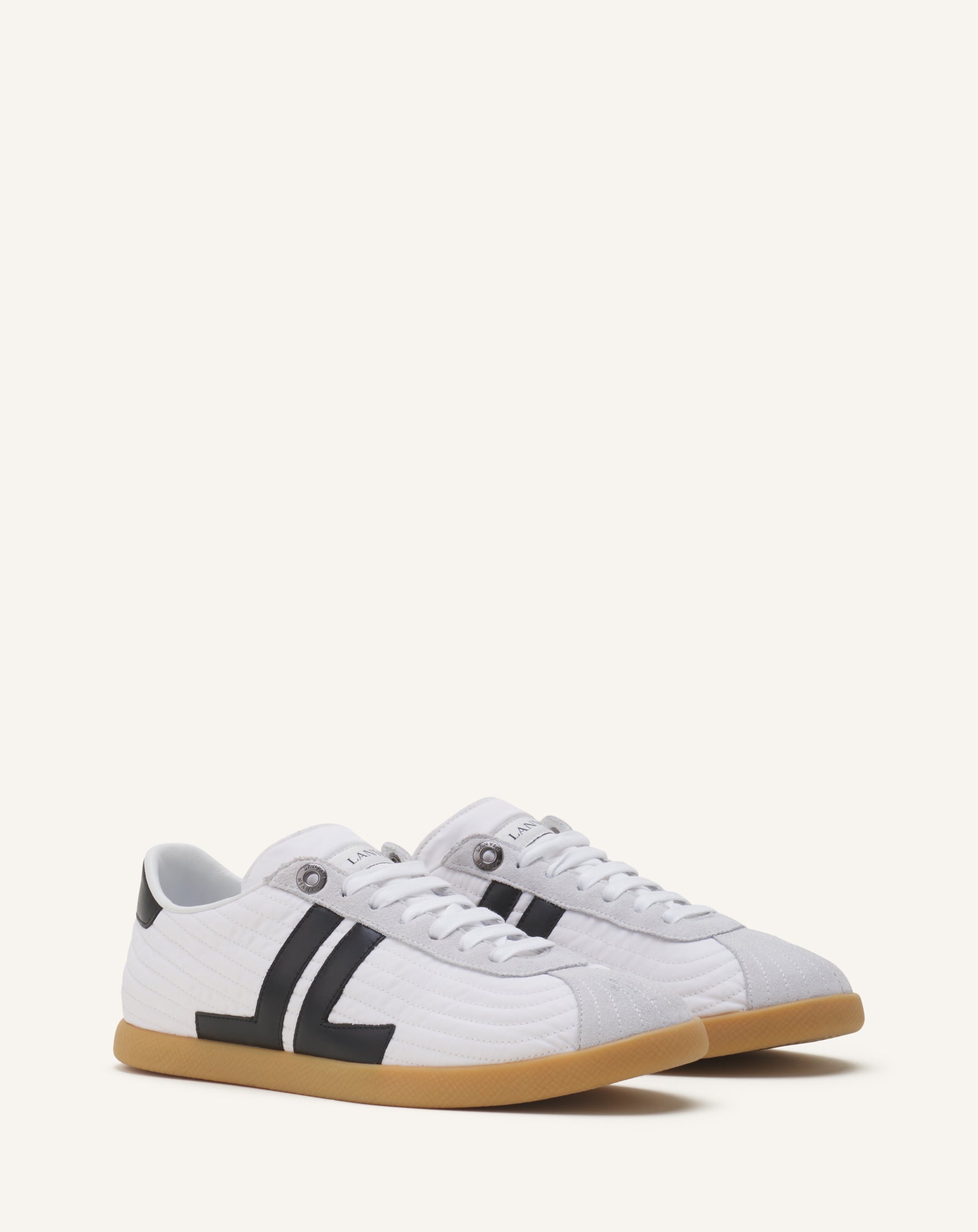 White Glen 2.0 Sneakers In Nylon | Lanvin