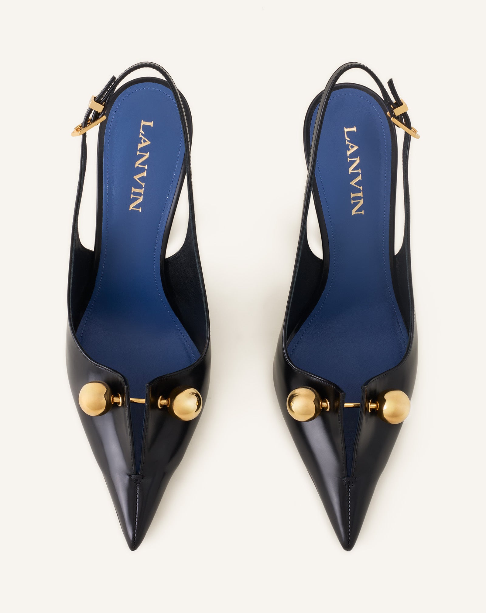 Black Affinity Slingback | Lanvin
