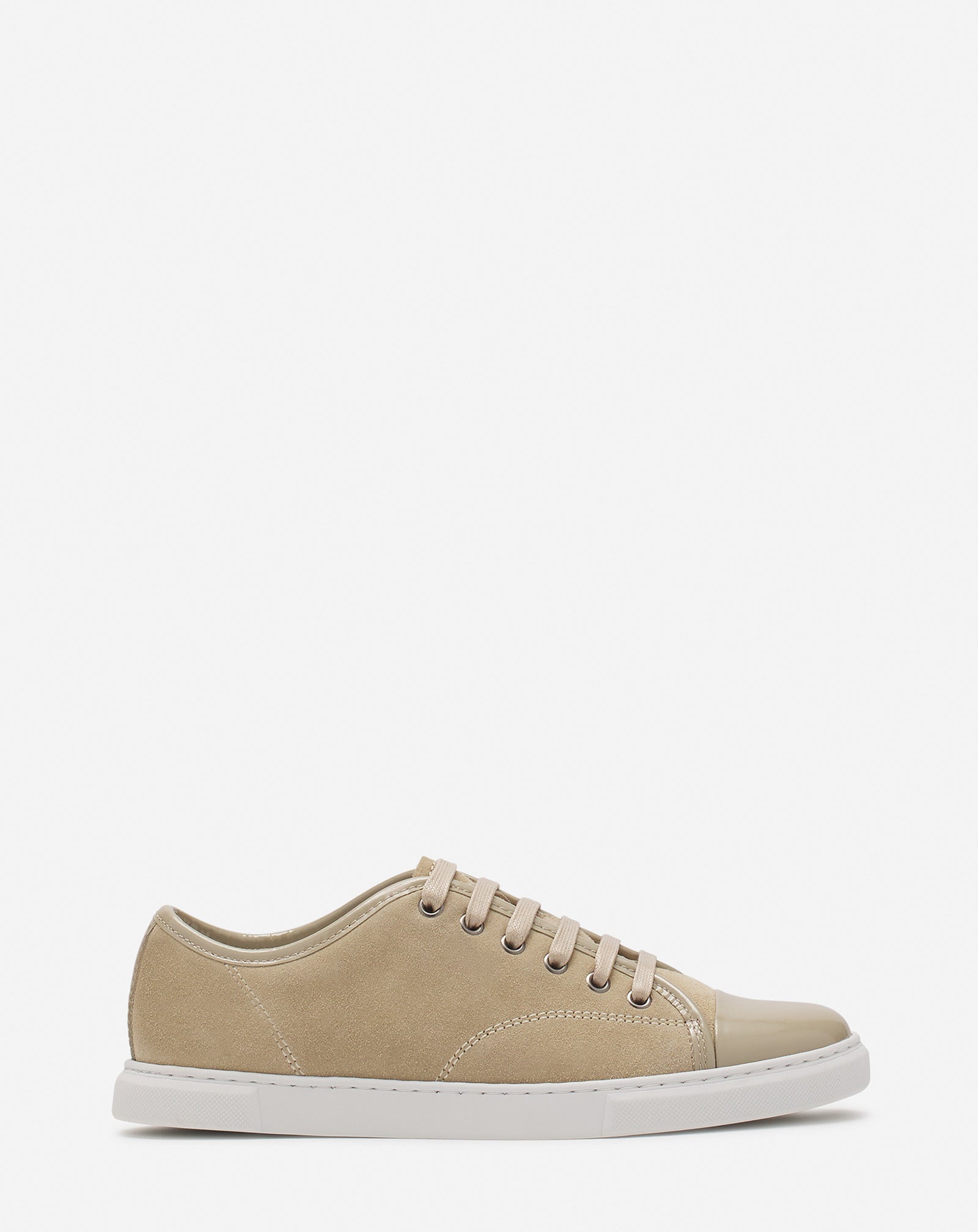 DBB1 SNEAKERS IN SUEDE AND PATENT LEATHER