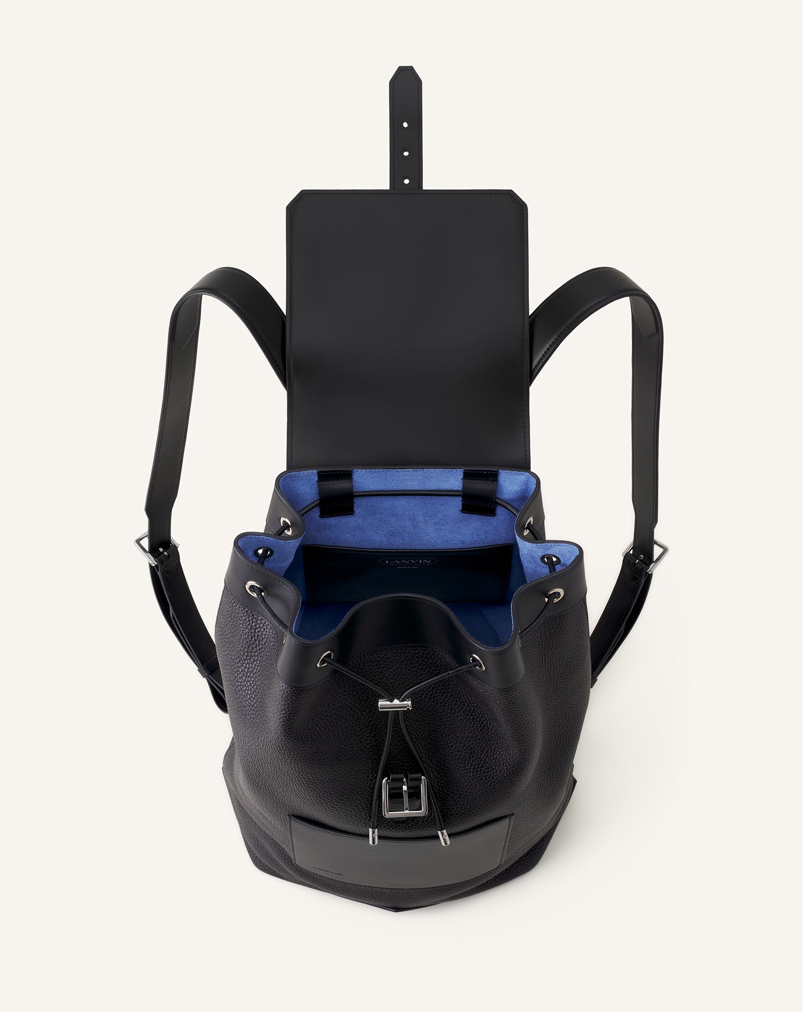 CATCH BY LANVIN LEATHER BACKPACK