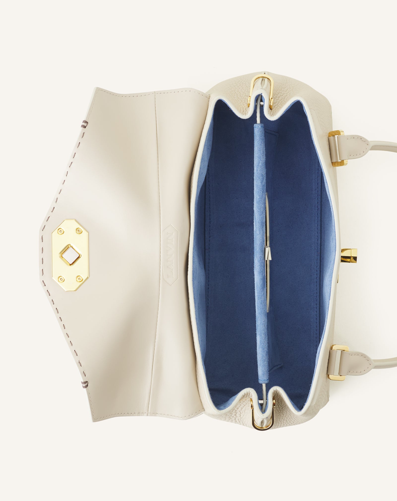 White Le Confident By Lanvin 26 Leather Bag | Lanvin