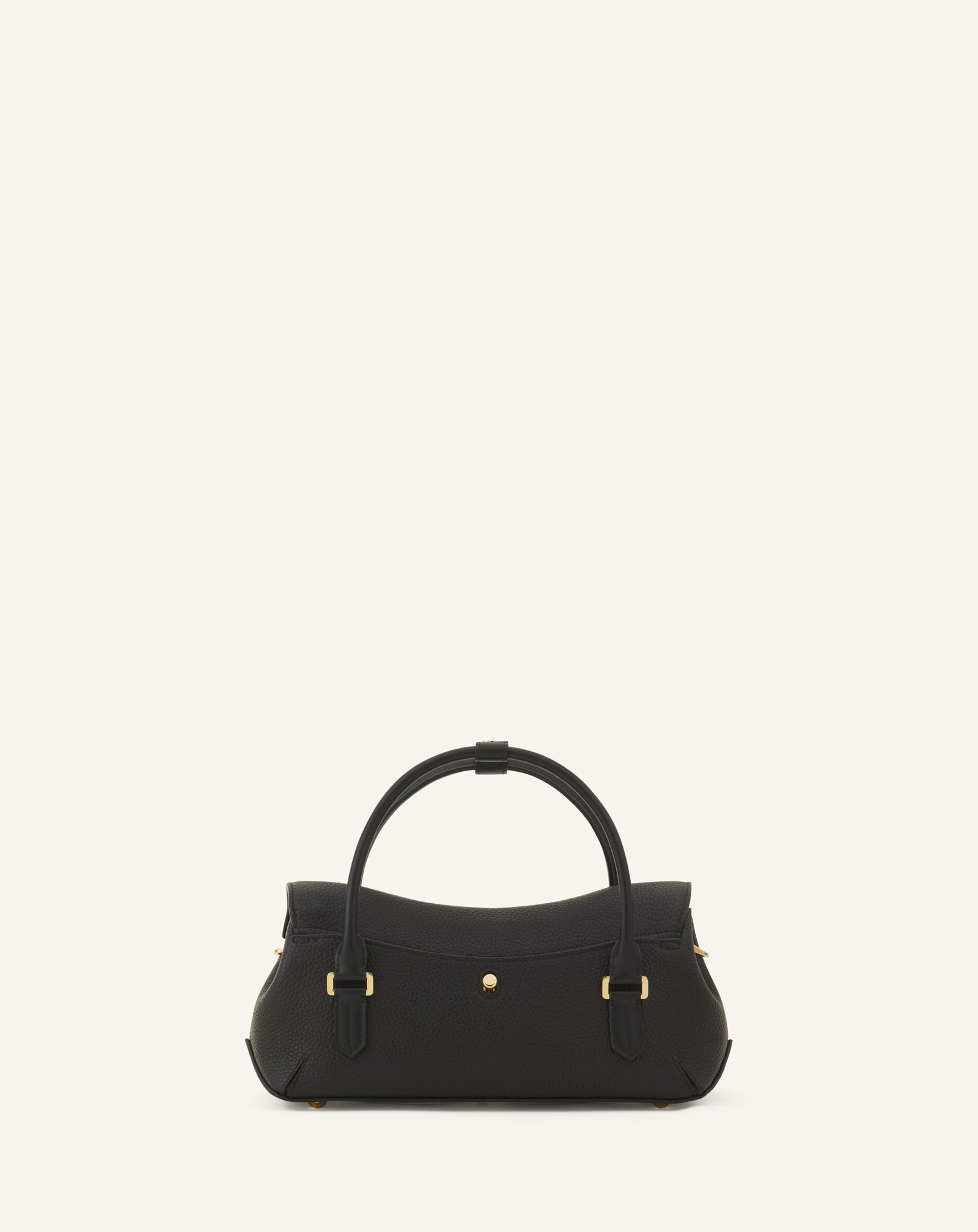 BLACK LE CONFIDENT BY LANVIN 26 LEATHER BAG