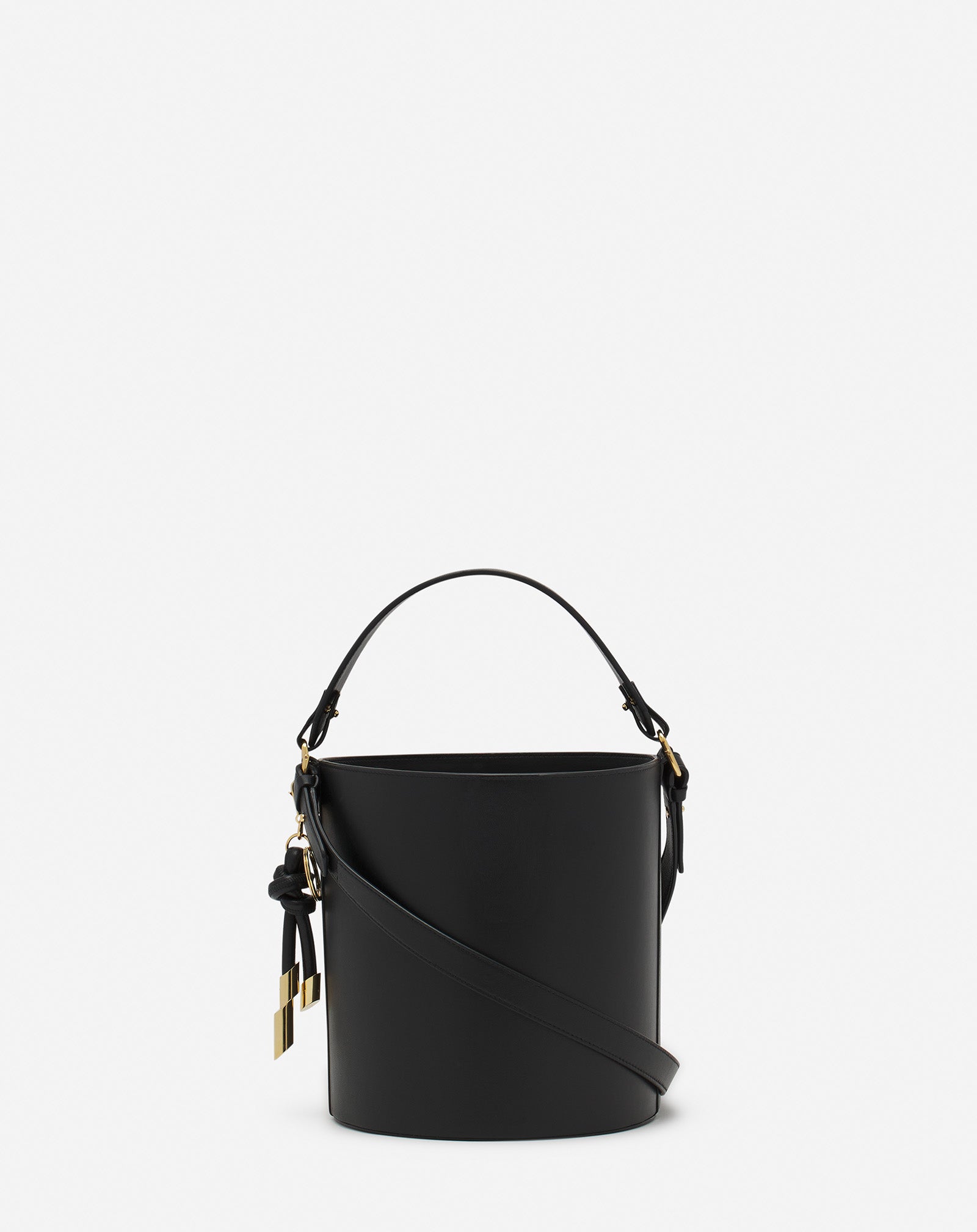 SÉQUENCE LEATHER BUCKET BAG