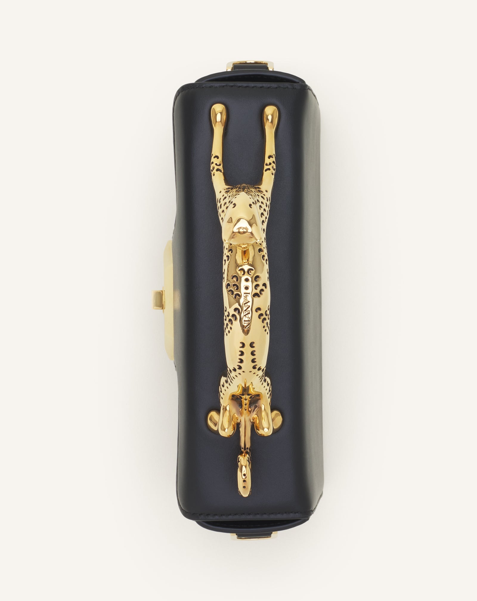 Black Pencil Cat Nano Bag In Leather | Lanvin