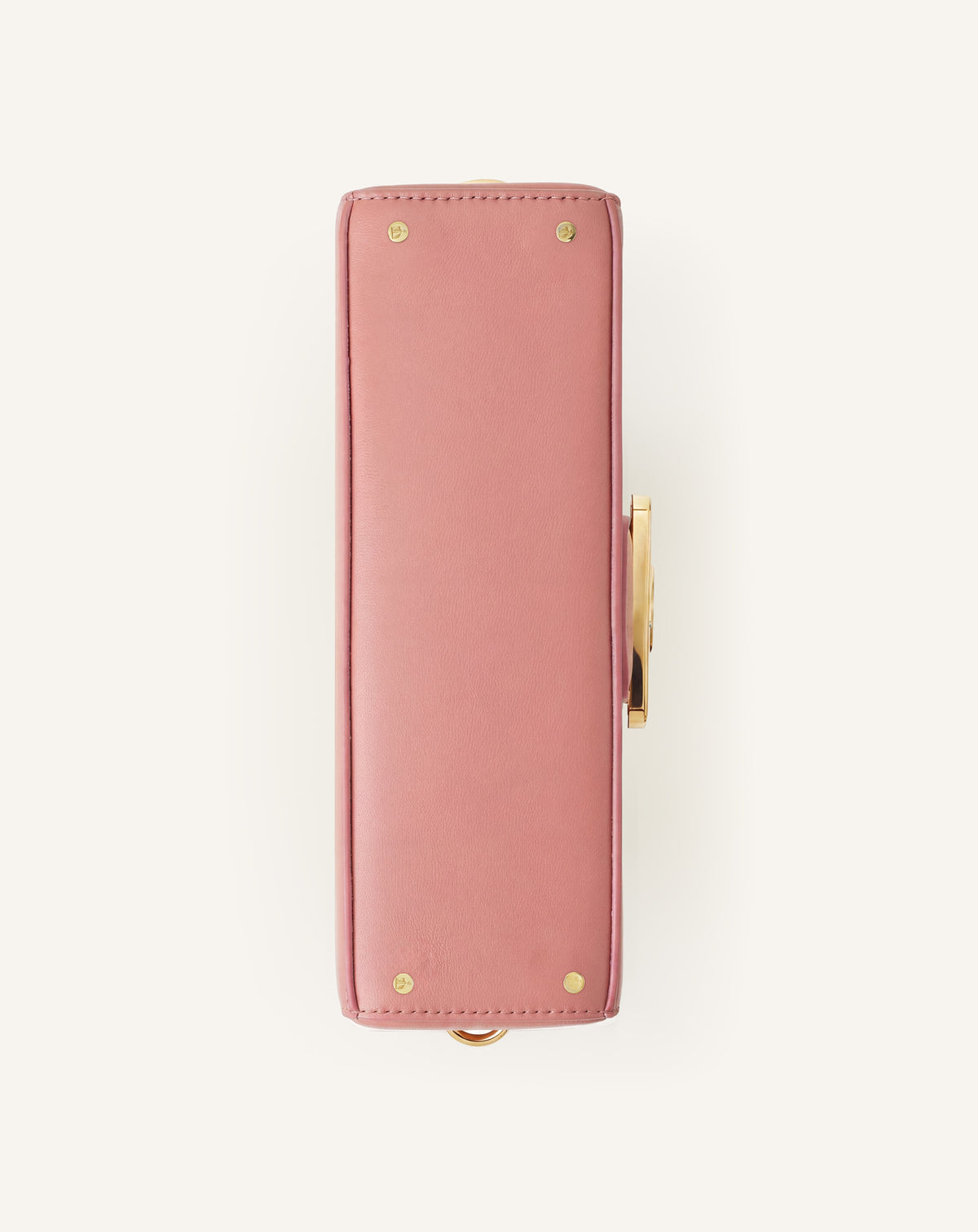 PINK PENCIL CAT BAG IN LEATHER